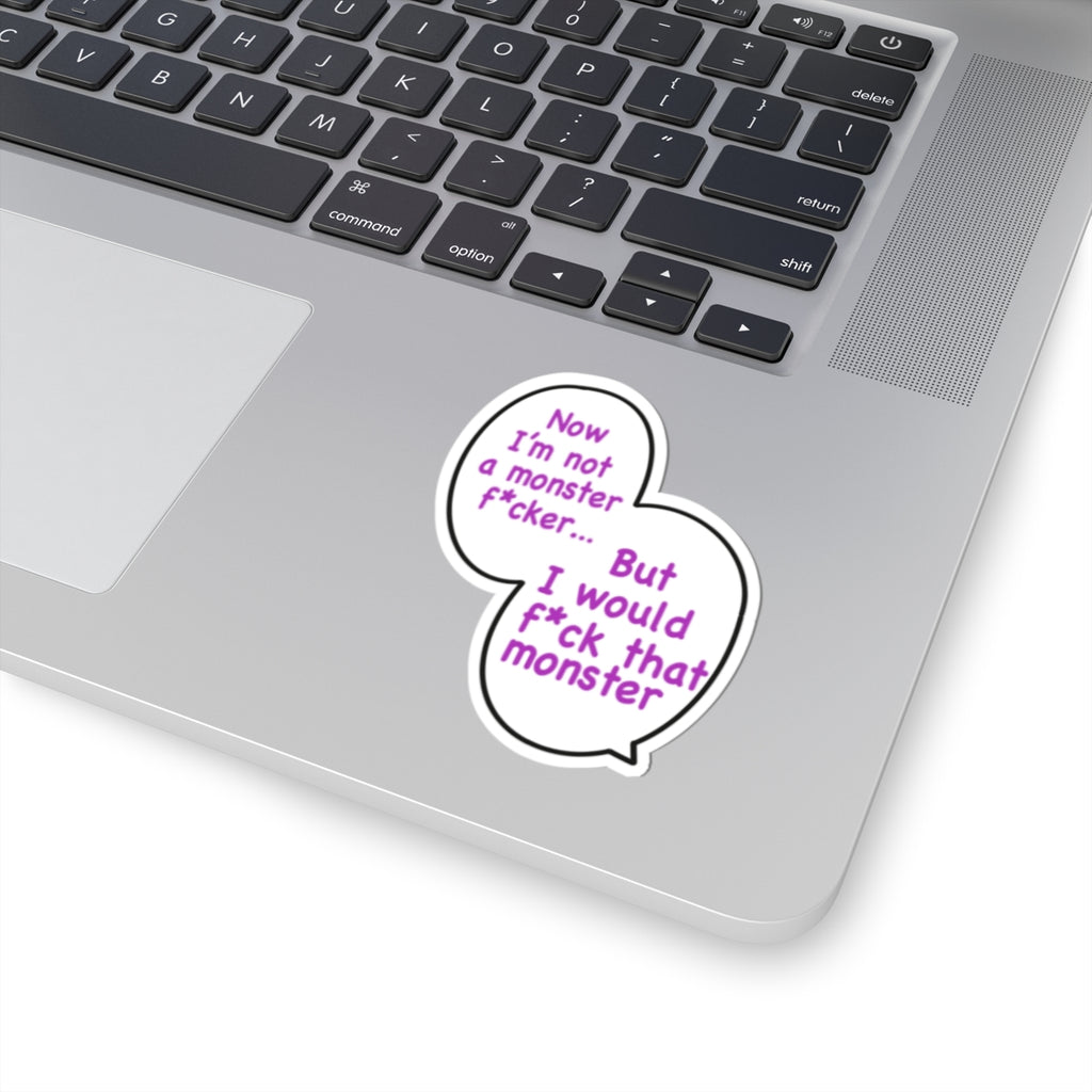 QuorriVT "MONSTER WHAT Bubble" Sticker