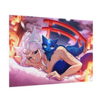 Reira Resting in Sakura Poster