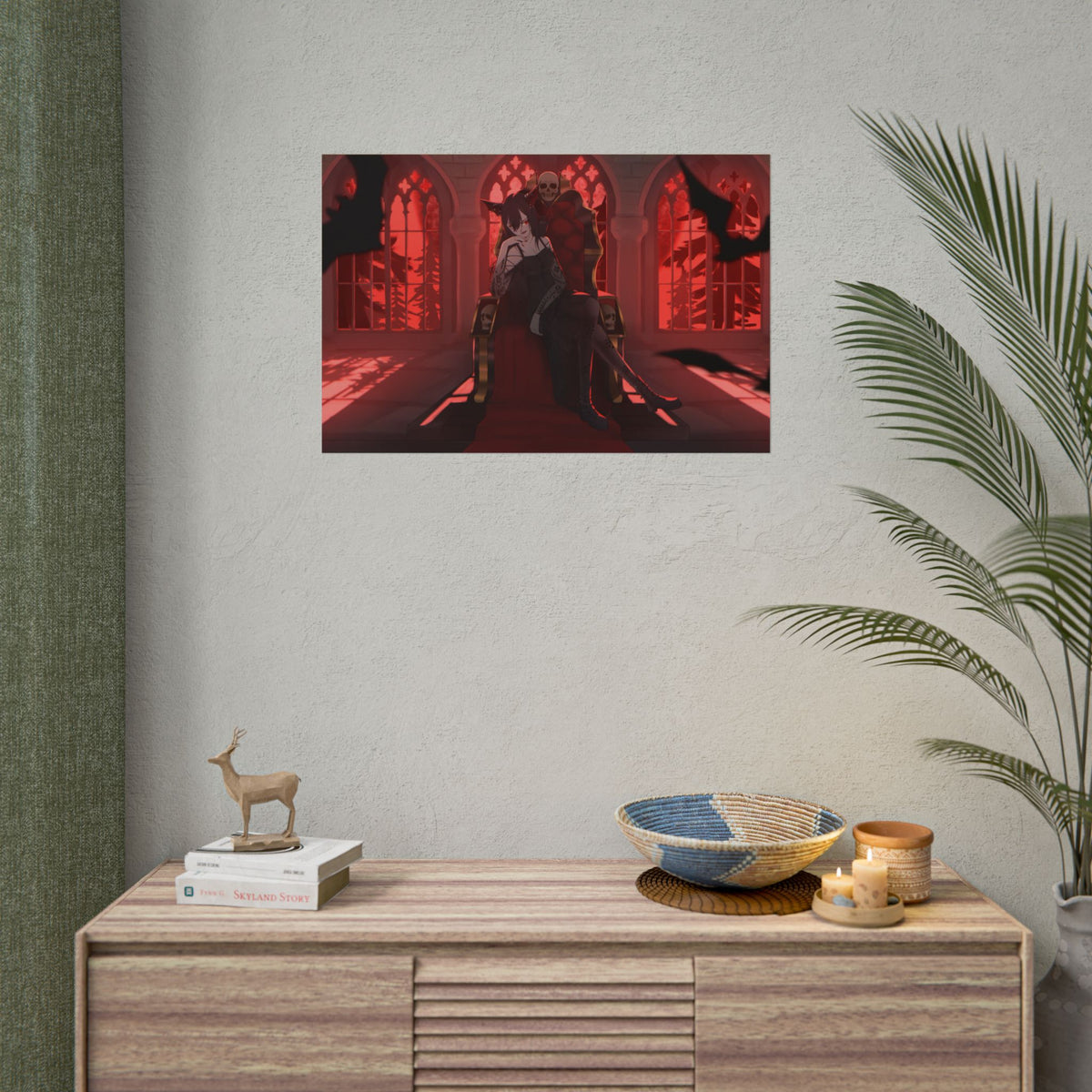 Mirophi "Dark Red Throne" Poster