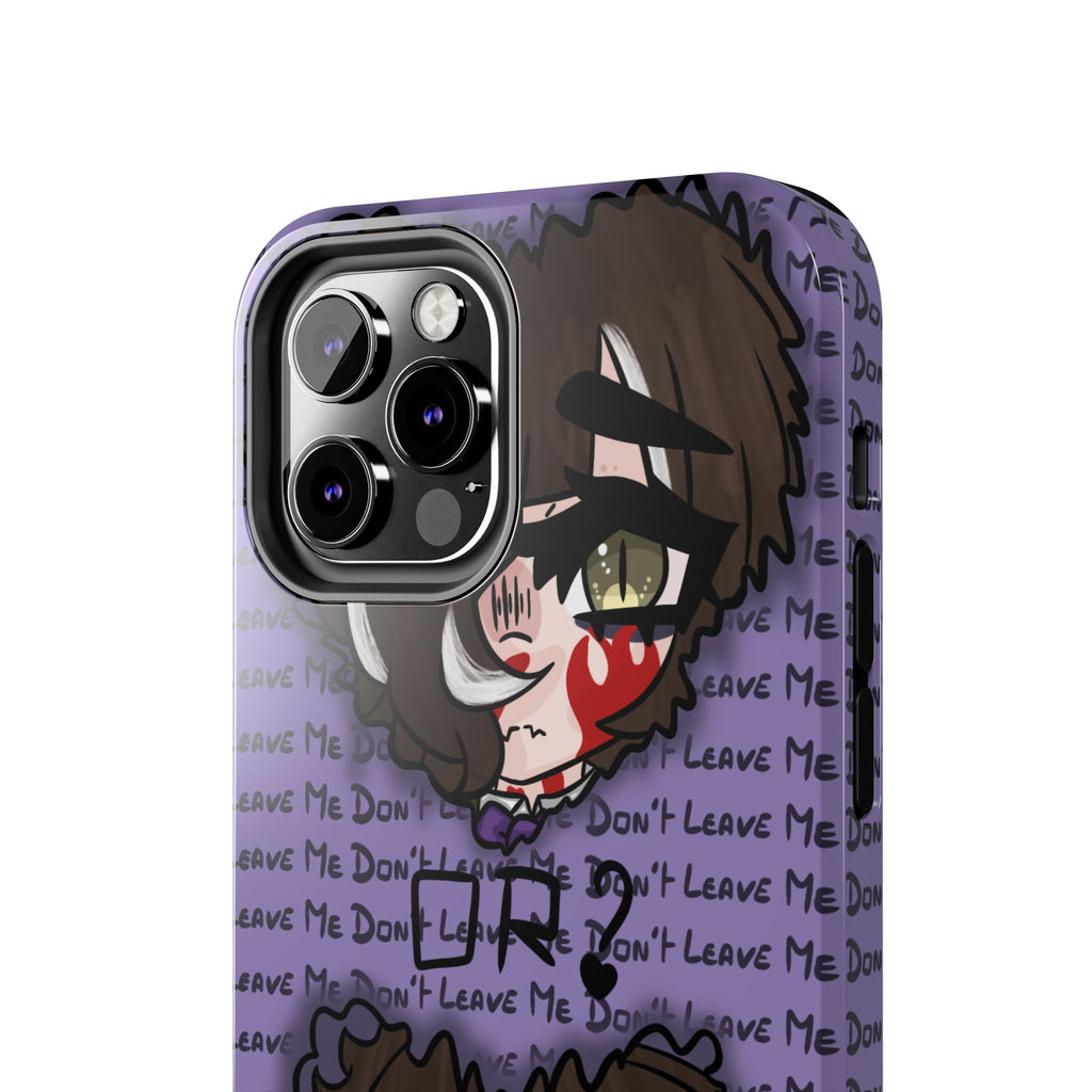 Renée Lysobore "Me or Them" Phone Case
