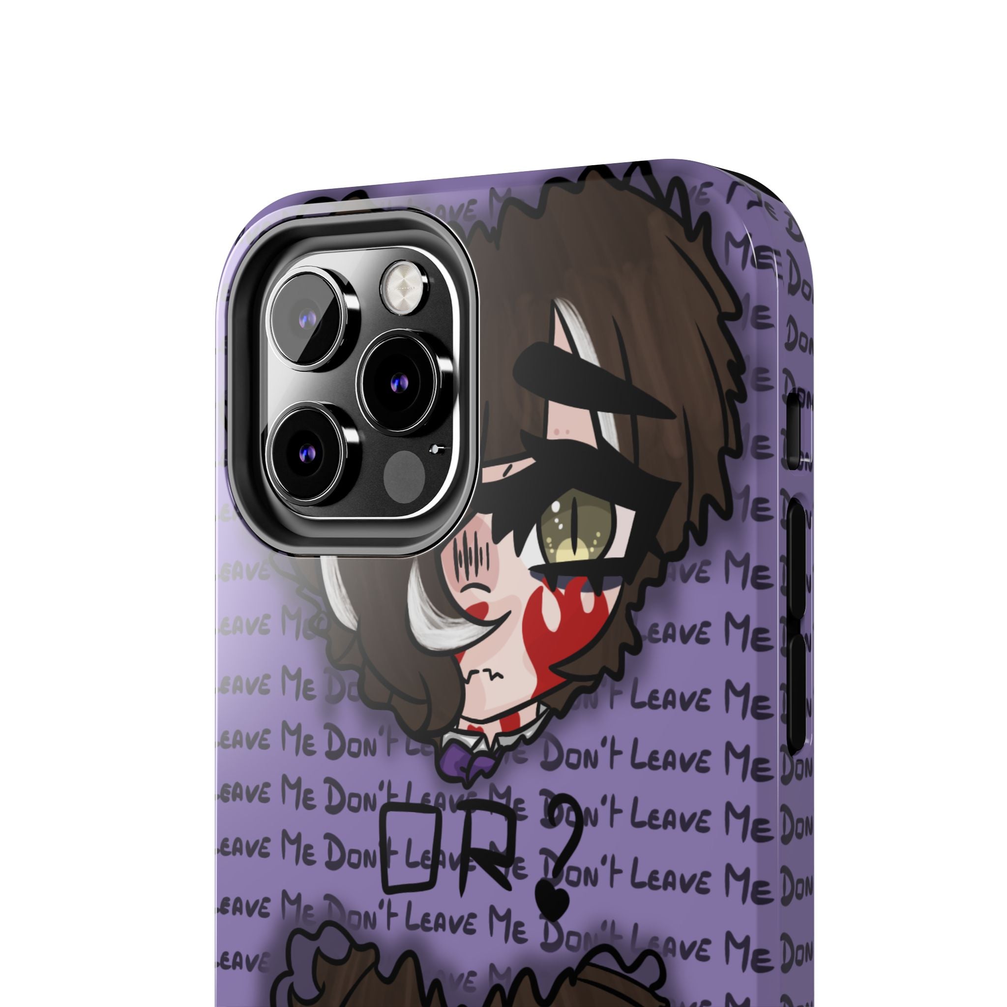 Renée Lysobore "Me or Them" Phone Case