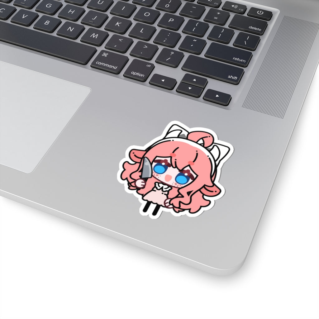 StrawberryMilkMaid "Stabby" Sticker