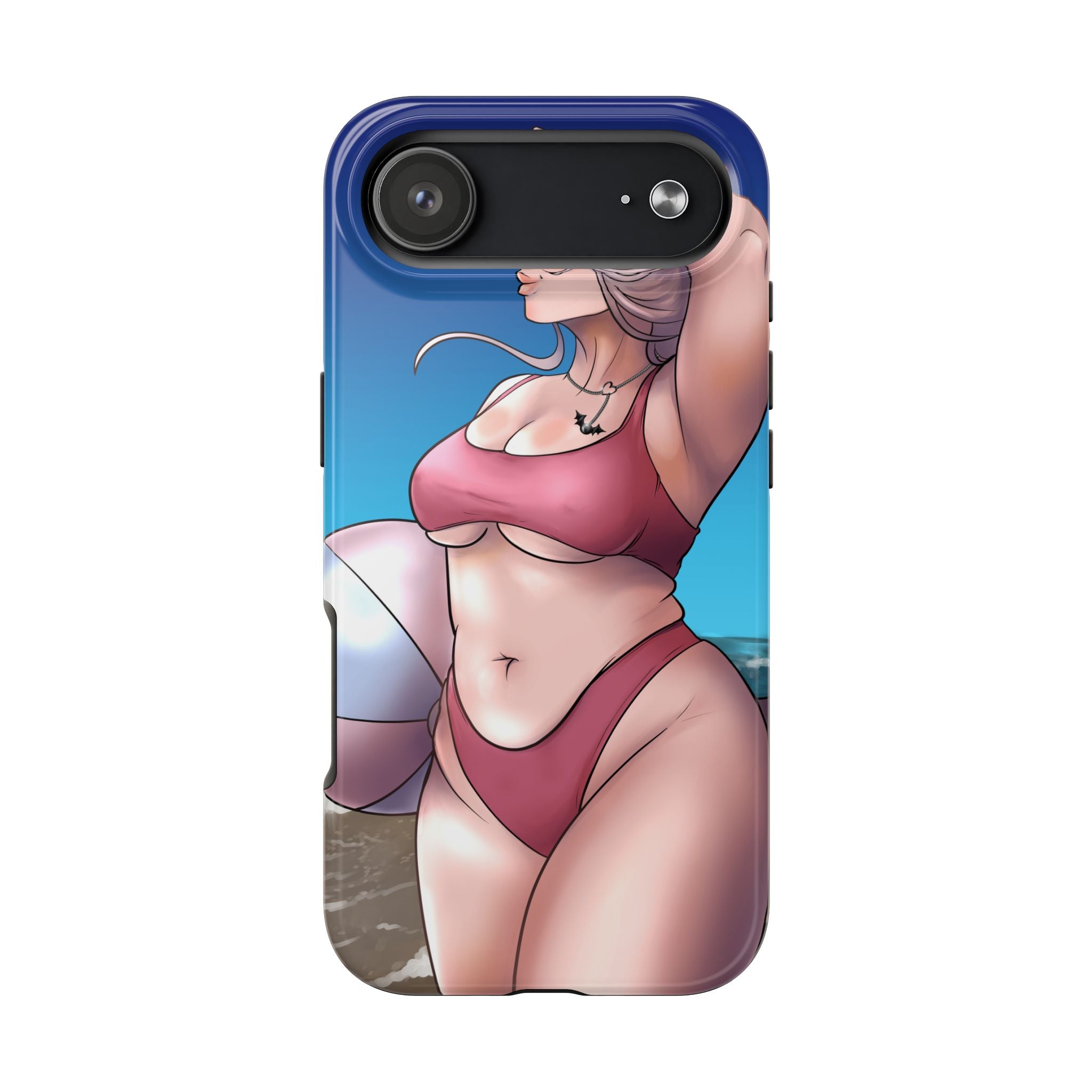 Luna Rainn "Beach Pup" Tough Phone Case
