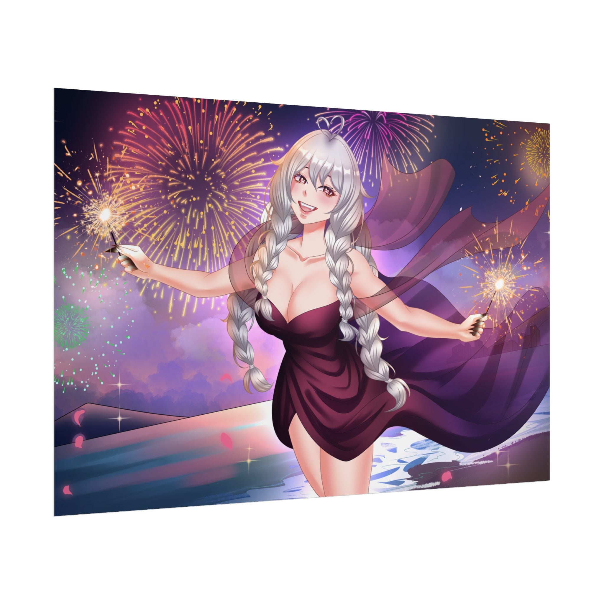 Marruwuchan "Fireworks" Poster