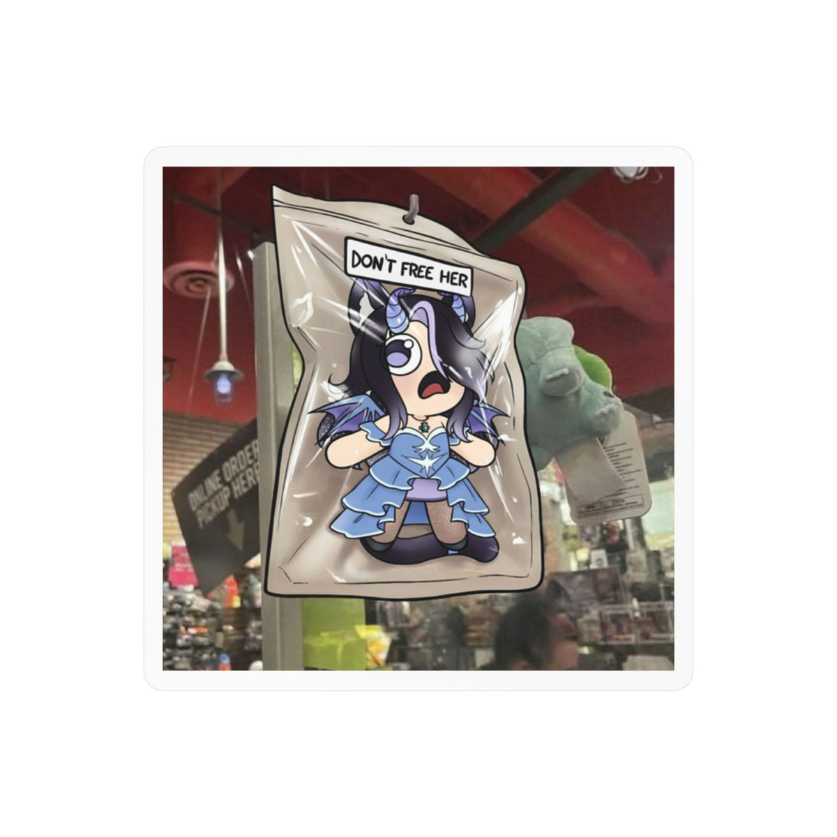Starry Bean "Suffo" Decal