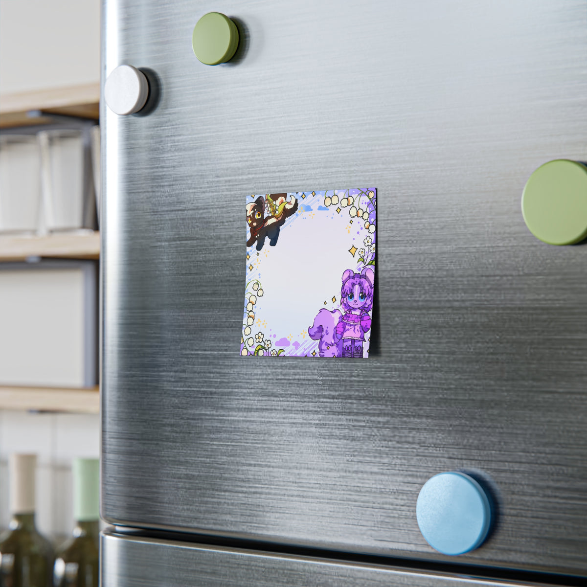 VerbenaVT "Furry" Sticky Notes