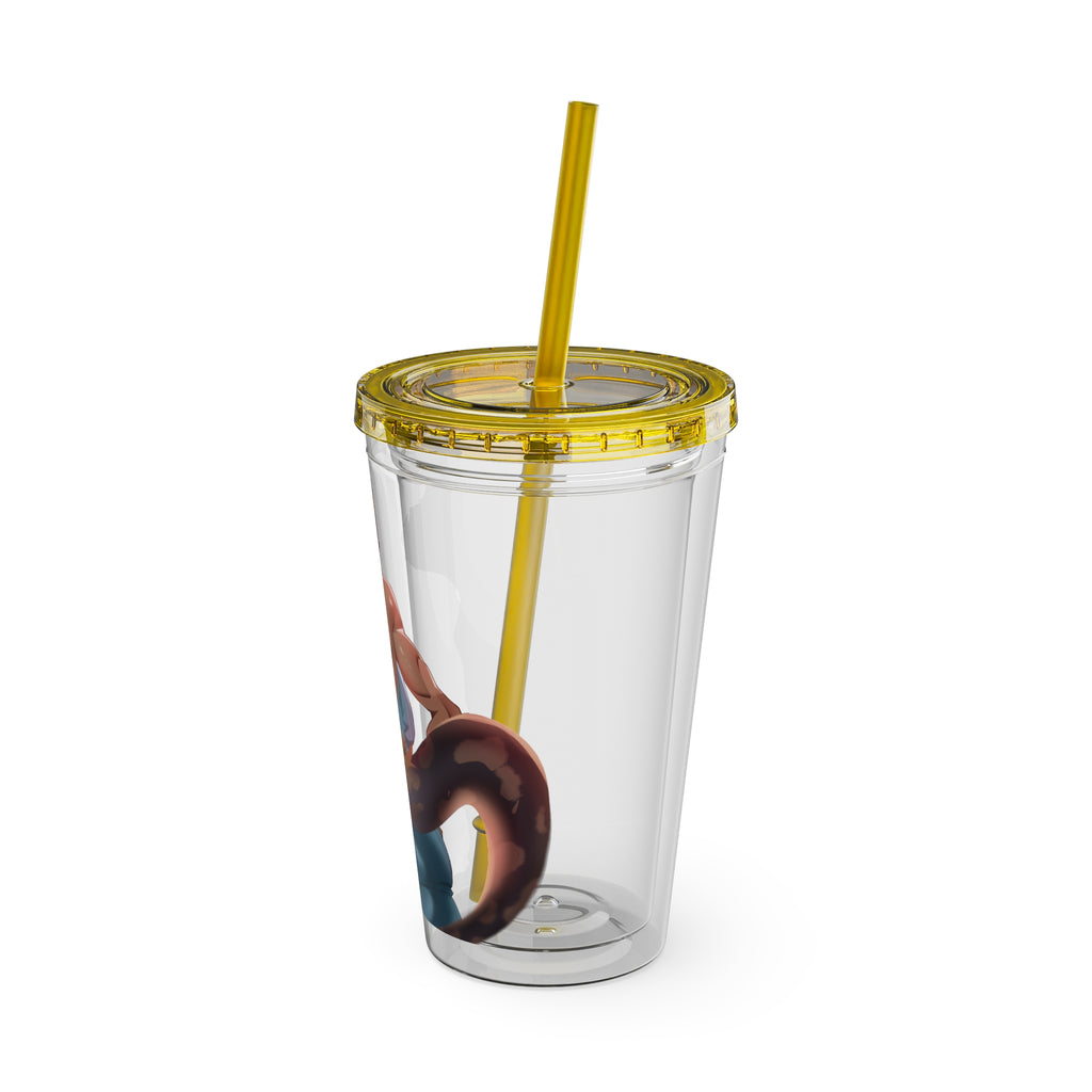 KeytheMoo "Talk to the Tail" Acrylic Tumbler