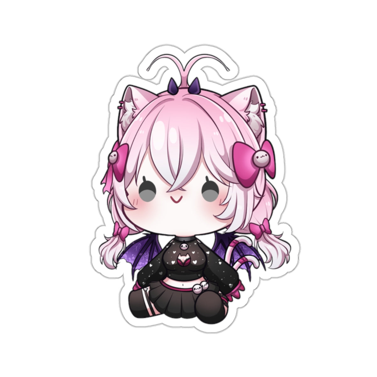 Kat Plush Sticker