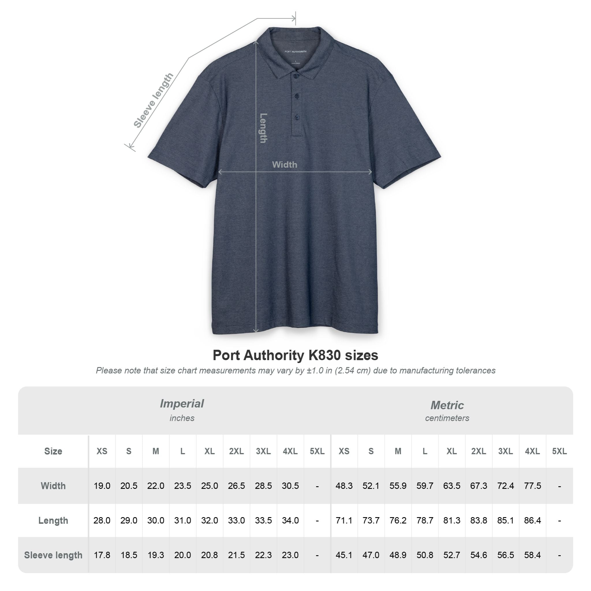 67 Blue Parse Polo