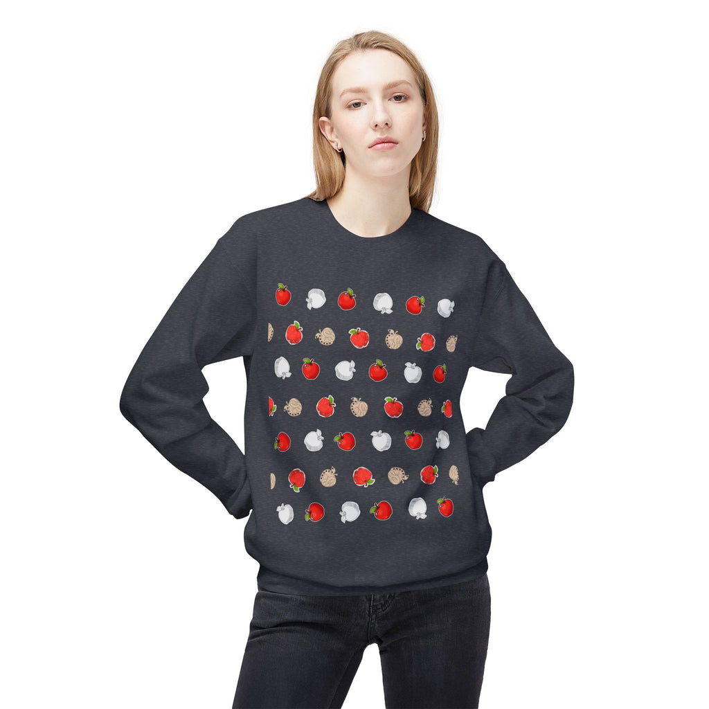 Doodled Apple Sweatshirt