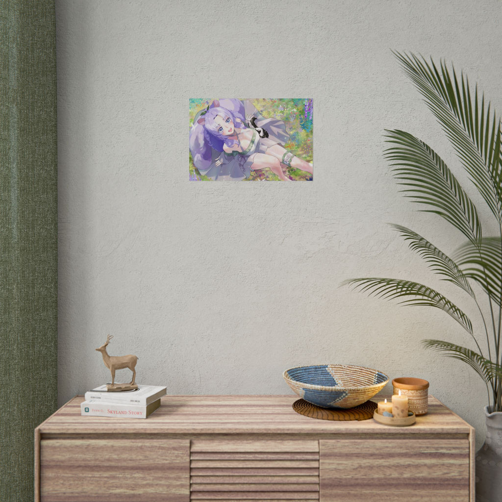 VerbenaVT "Garden Rest" Poster