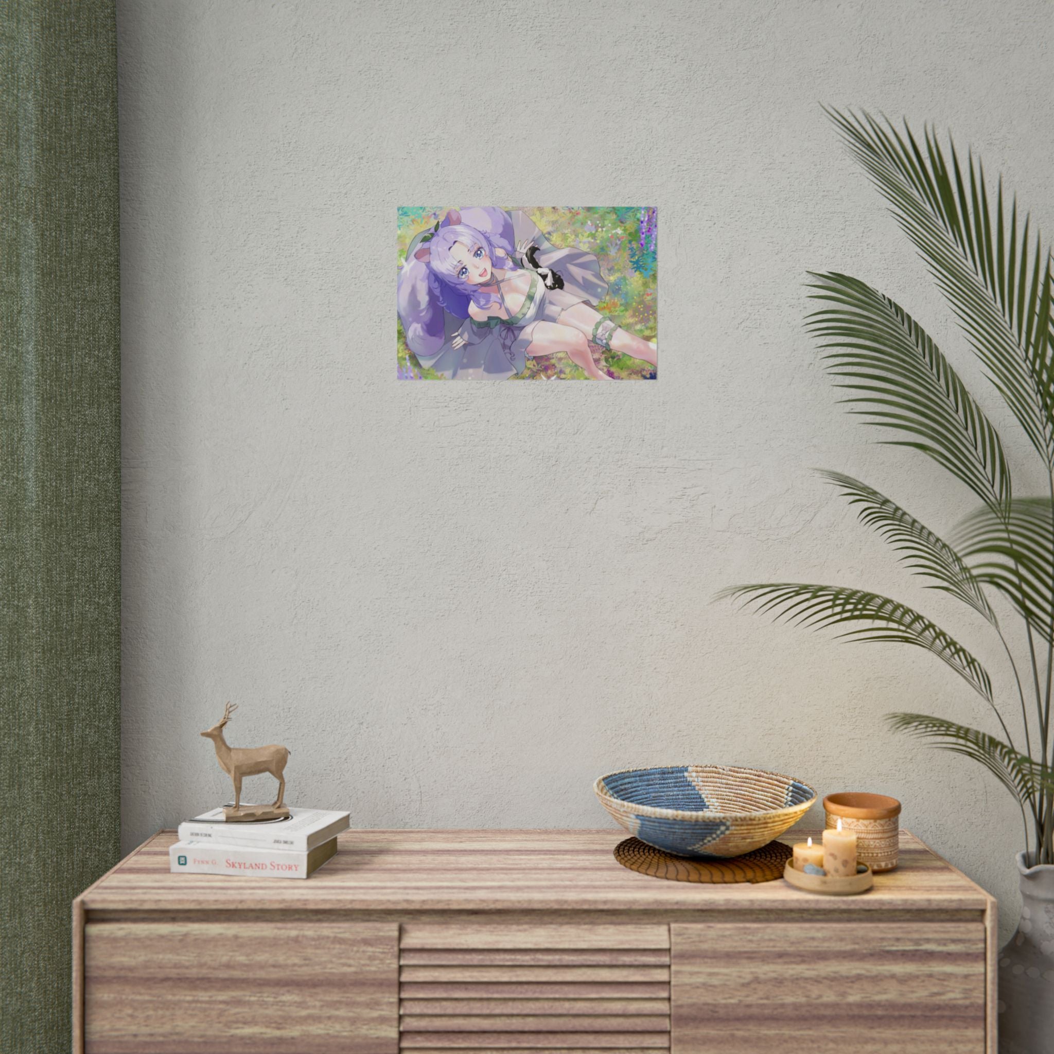 VerbenaVT "Garden Rest" Poster