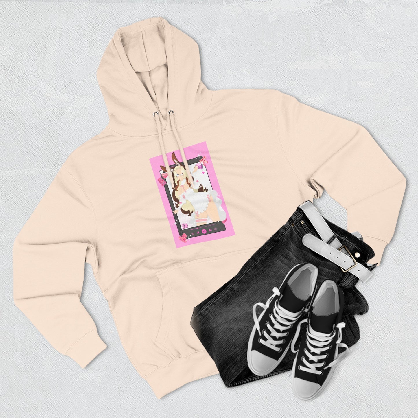 Lady Latte Music Hoodie