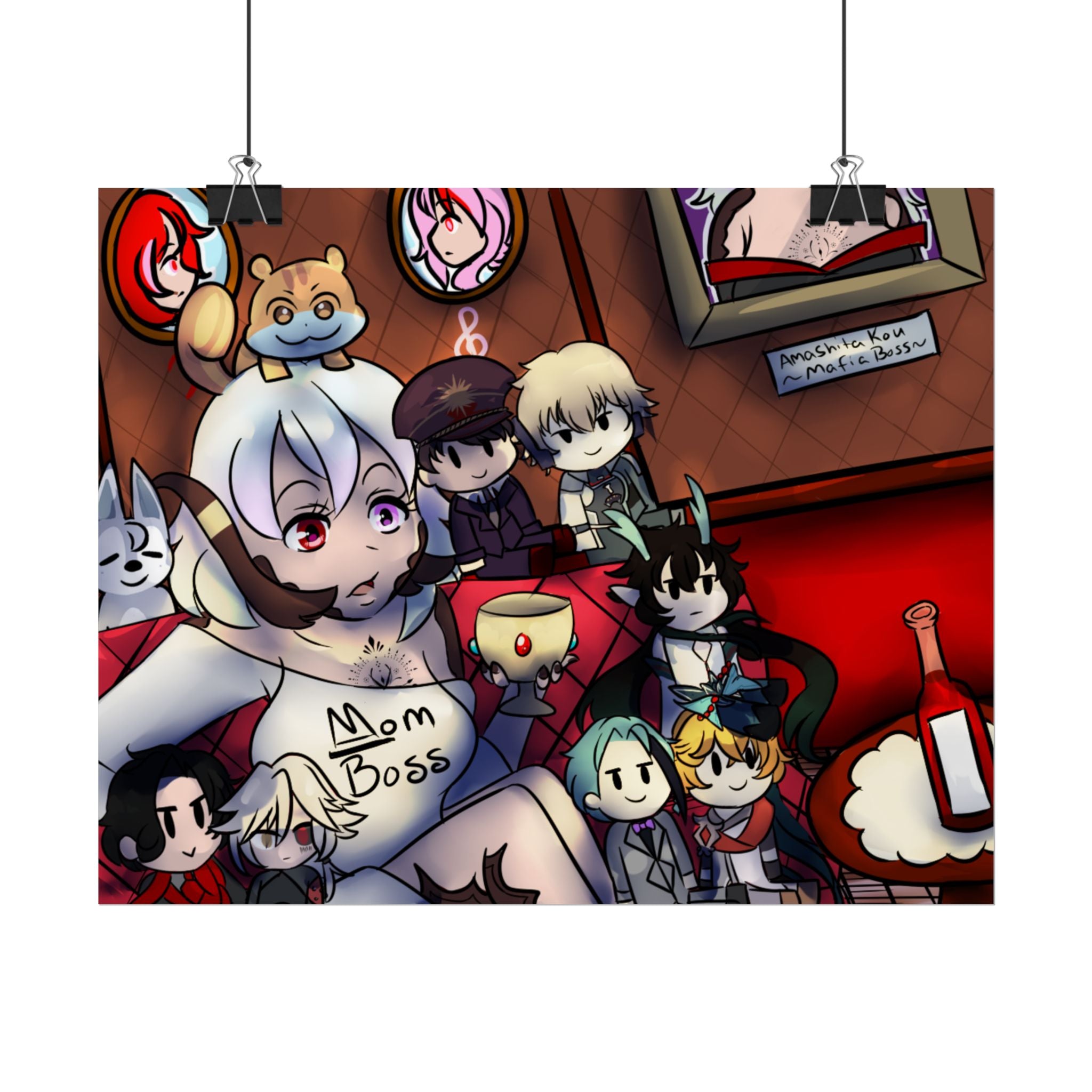 Kou Amashita "Mom Boss" Poster