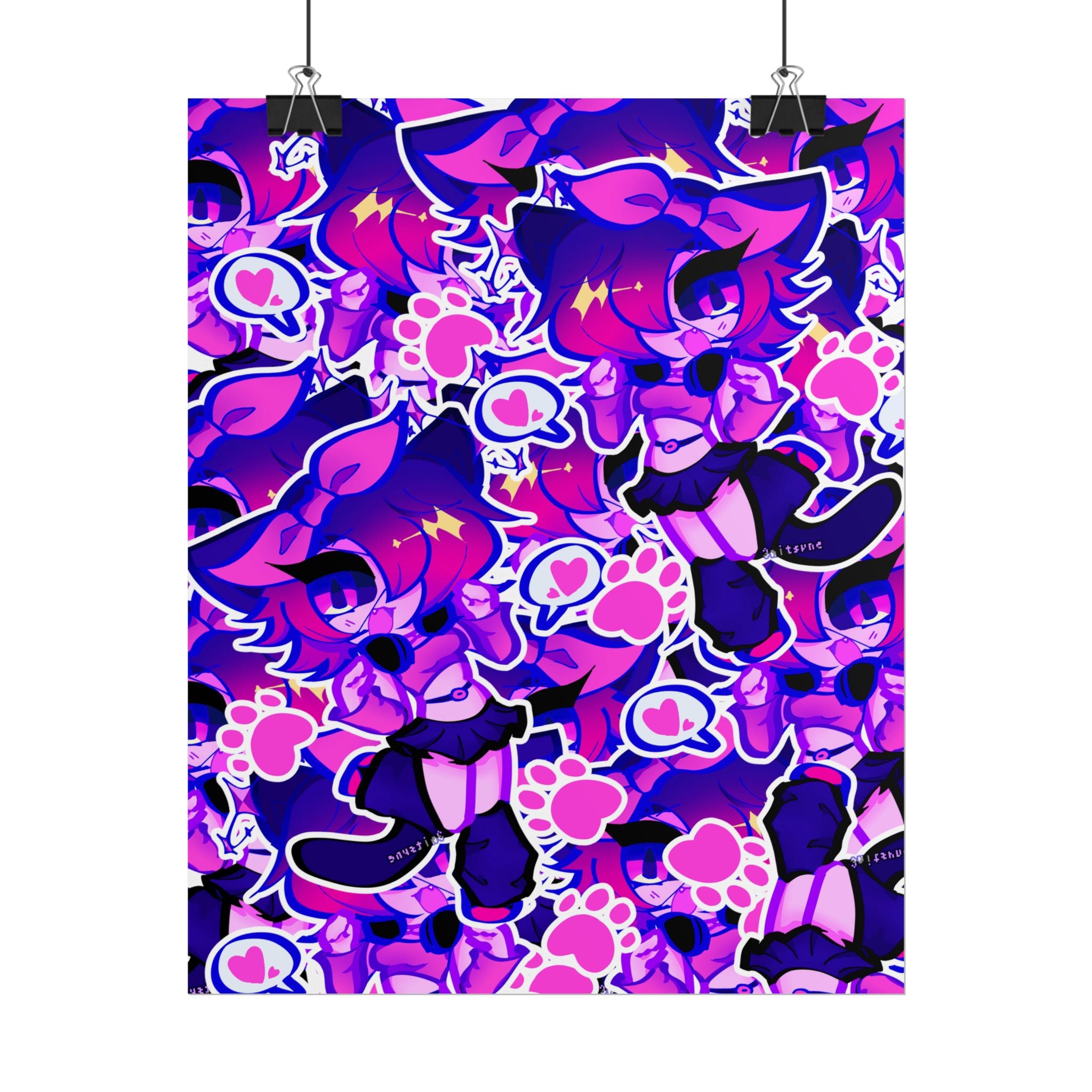 Vibrant Vixie Poster