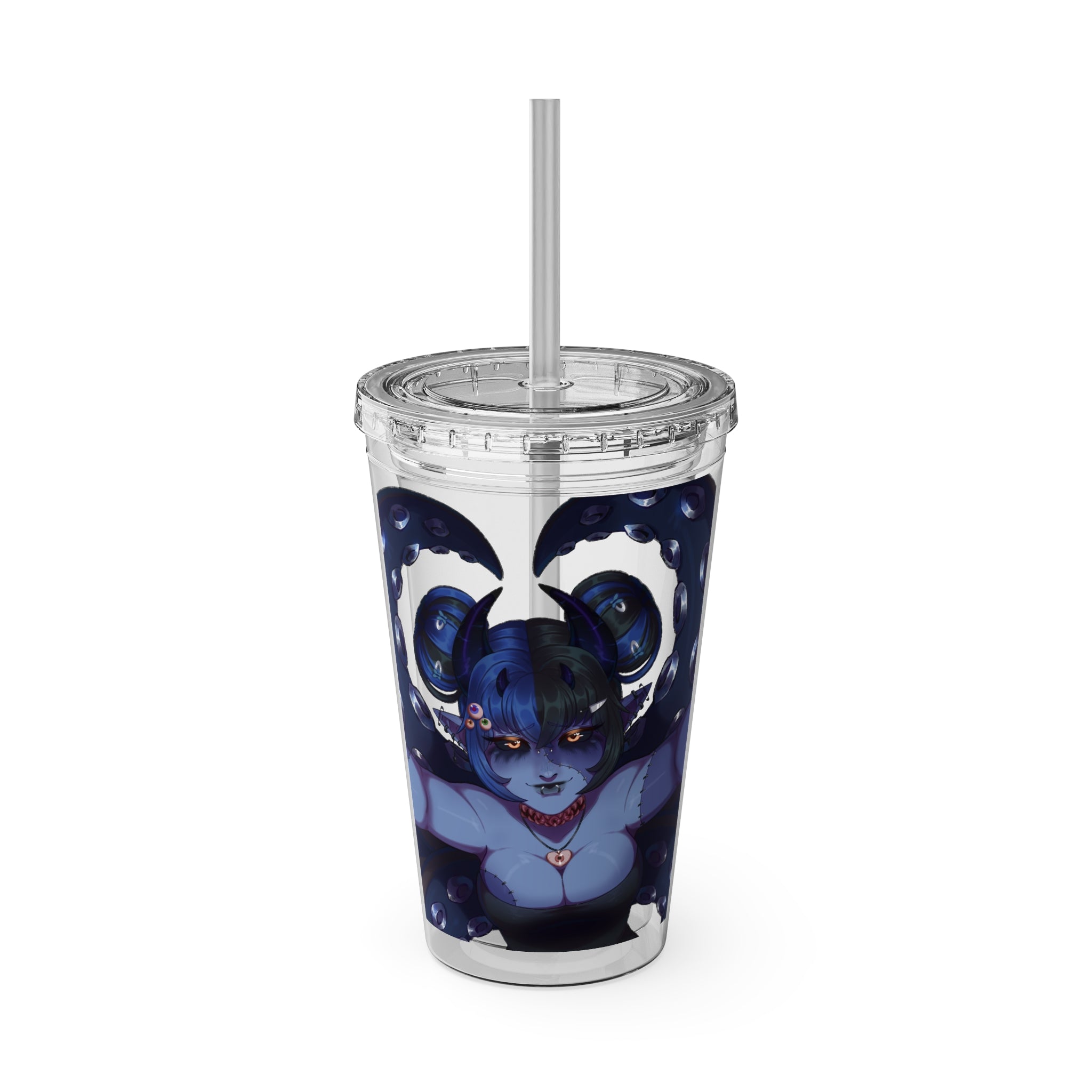 maleficxm "Intimidating Lean" Tumbler - KatDragonz