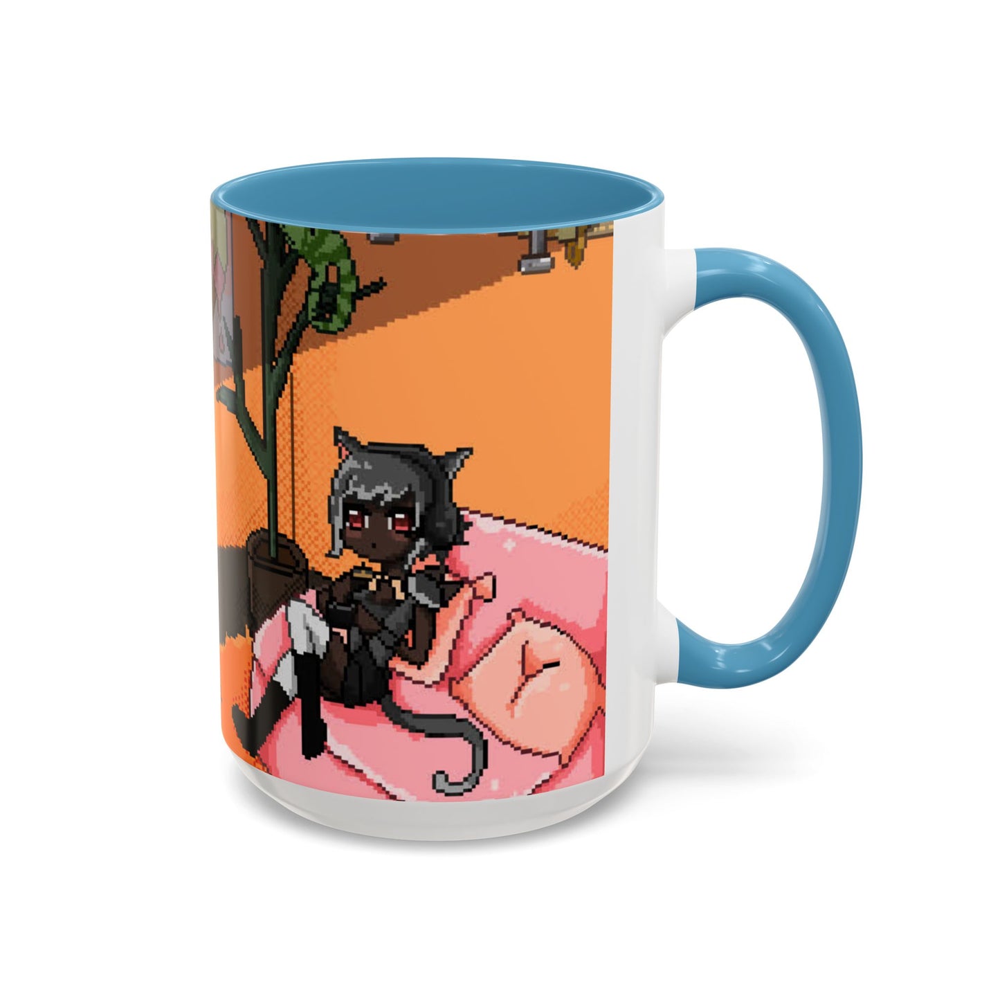 Aeverie Late Night Gaming Pixel Mug