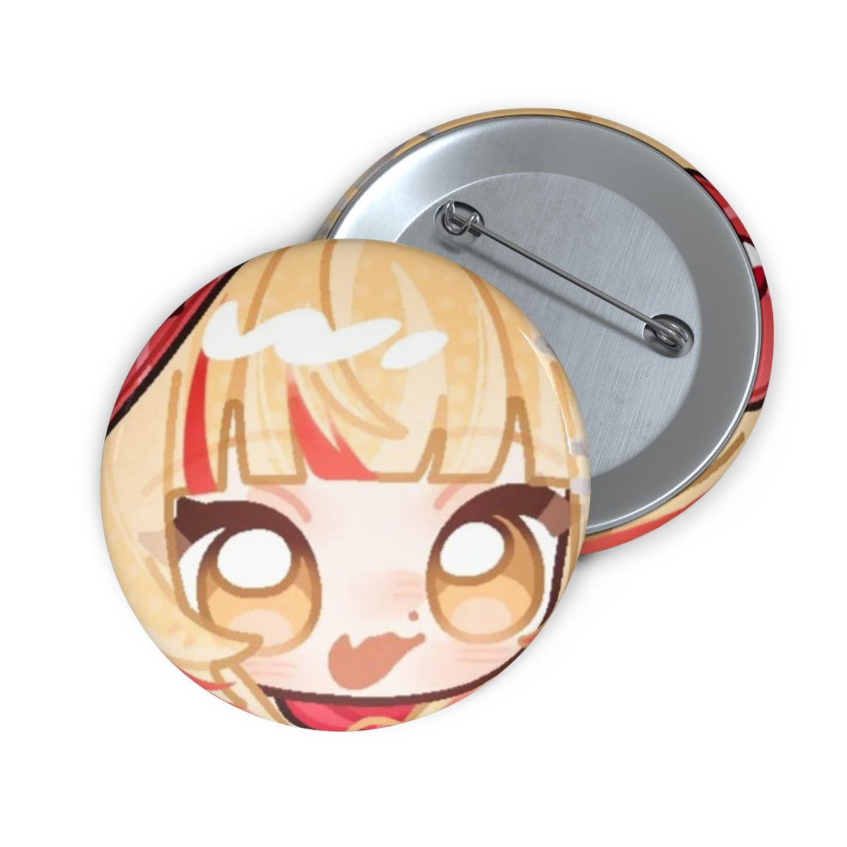 VyliaJesterz "Chibi Face" Button Pin