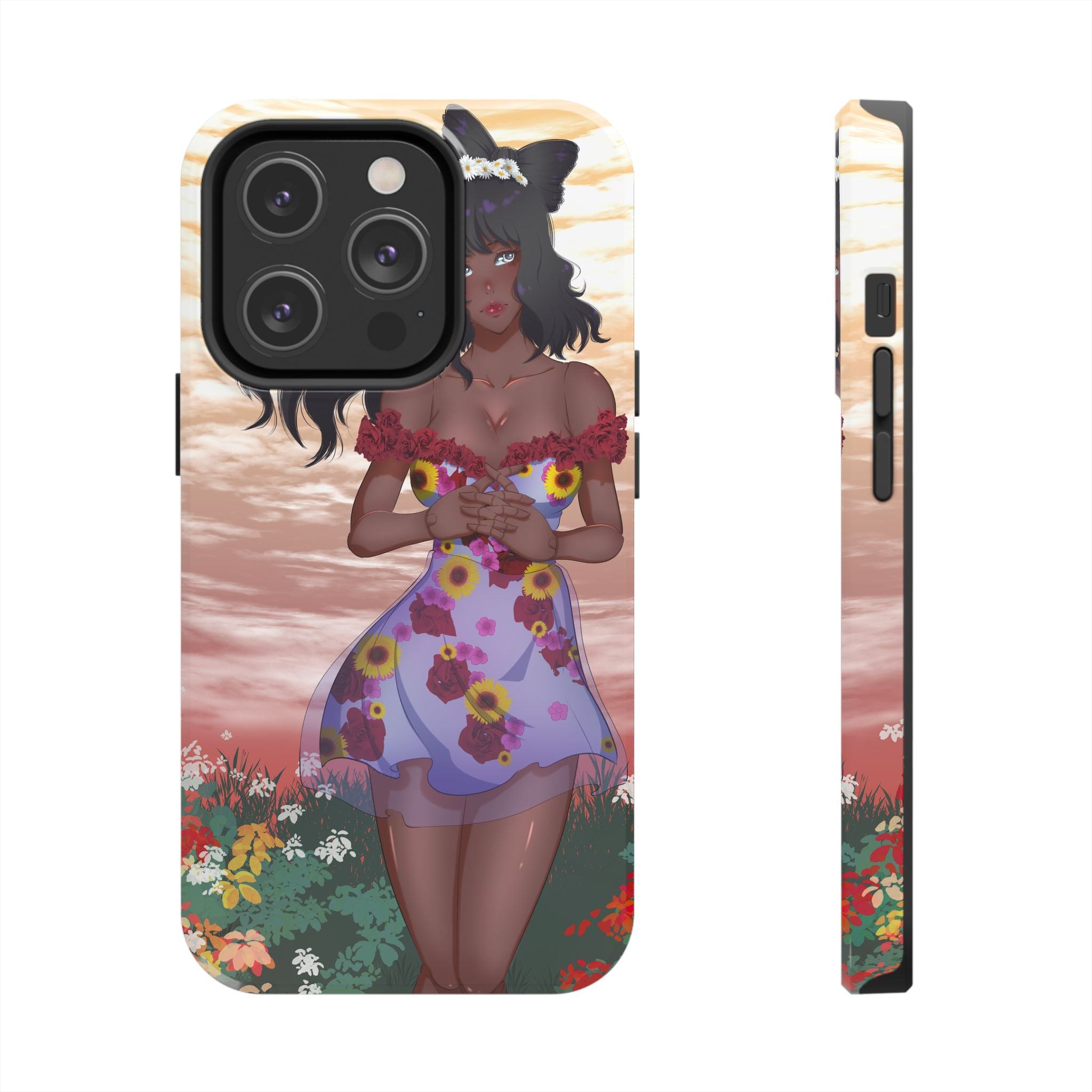 Vinnia Valentine "Rose Graden" Tough Phone Case