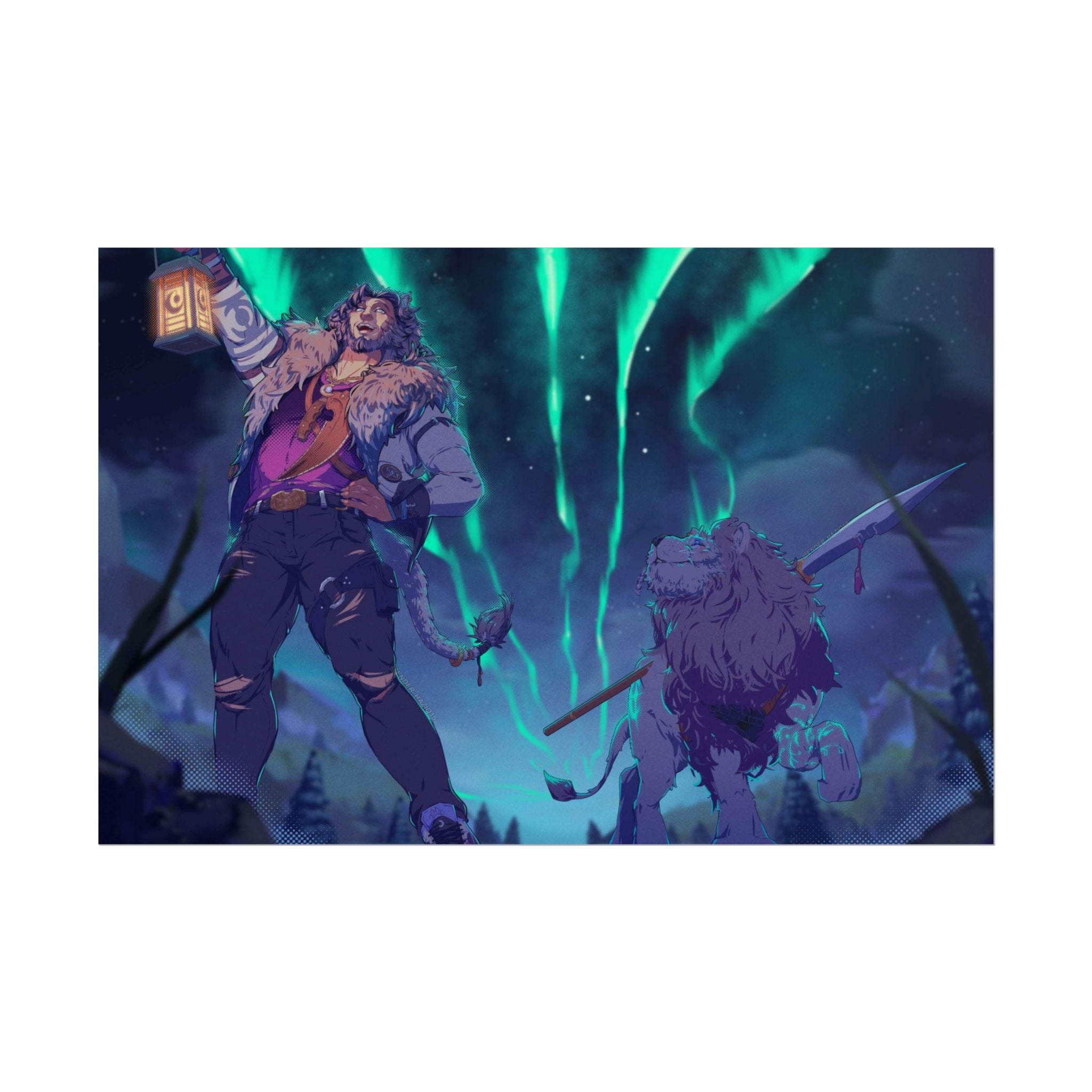 Breanu "Borealis Night" Poster
