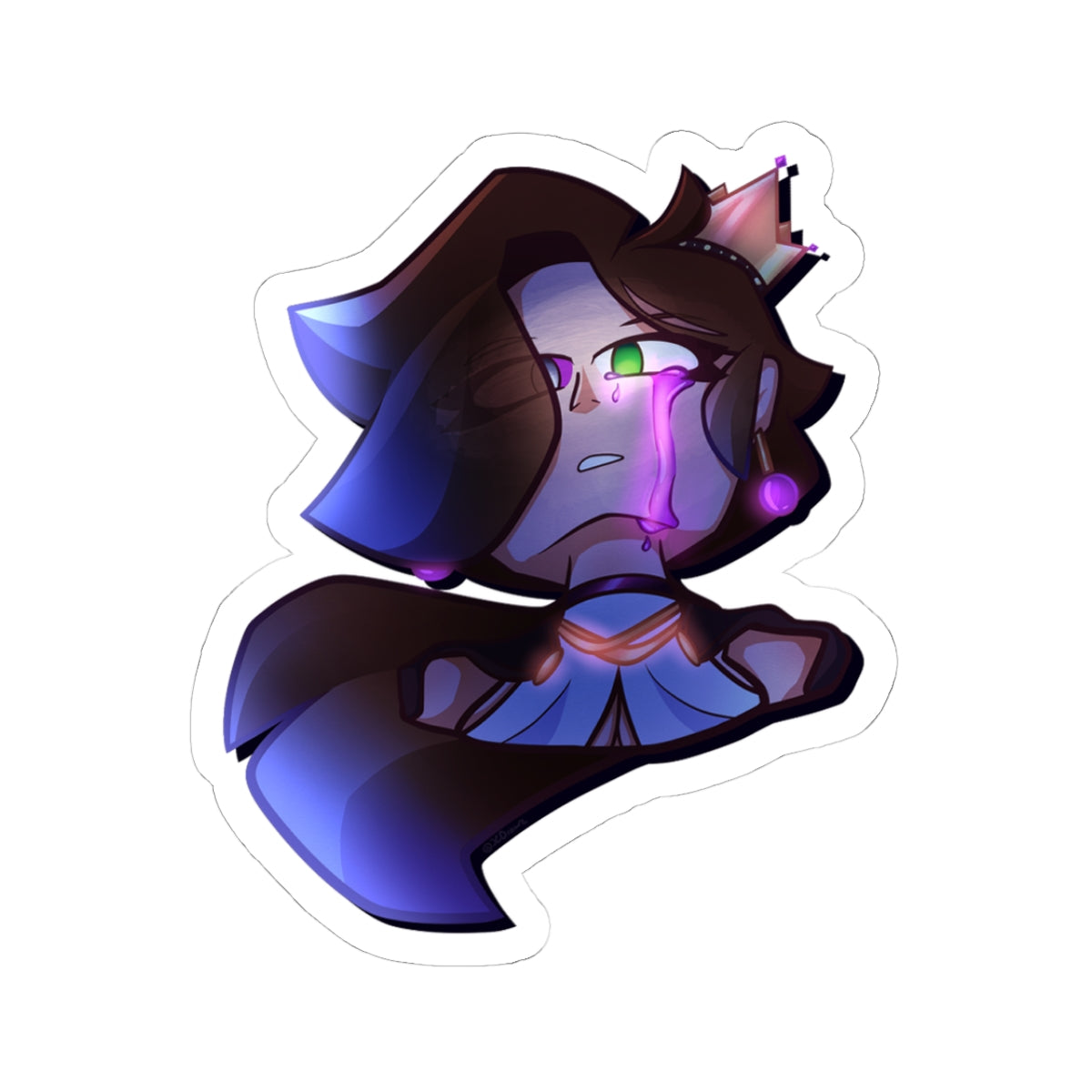 Goop Queen Jam "Floating" Sticker