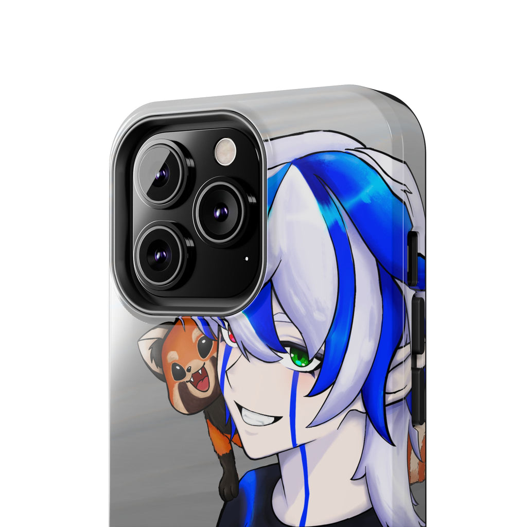 Ray Xash "Red Panda Companion" Phone Case