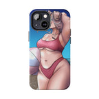 Luna Rainn "Beach Pup" Tough Phone Case
