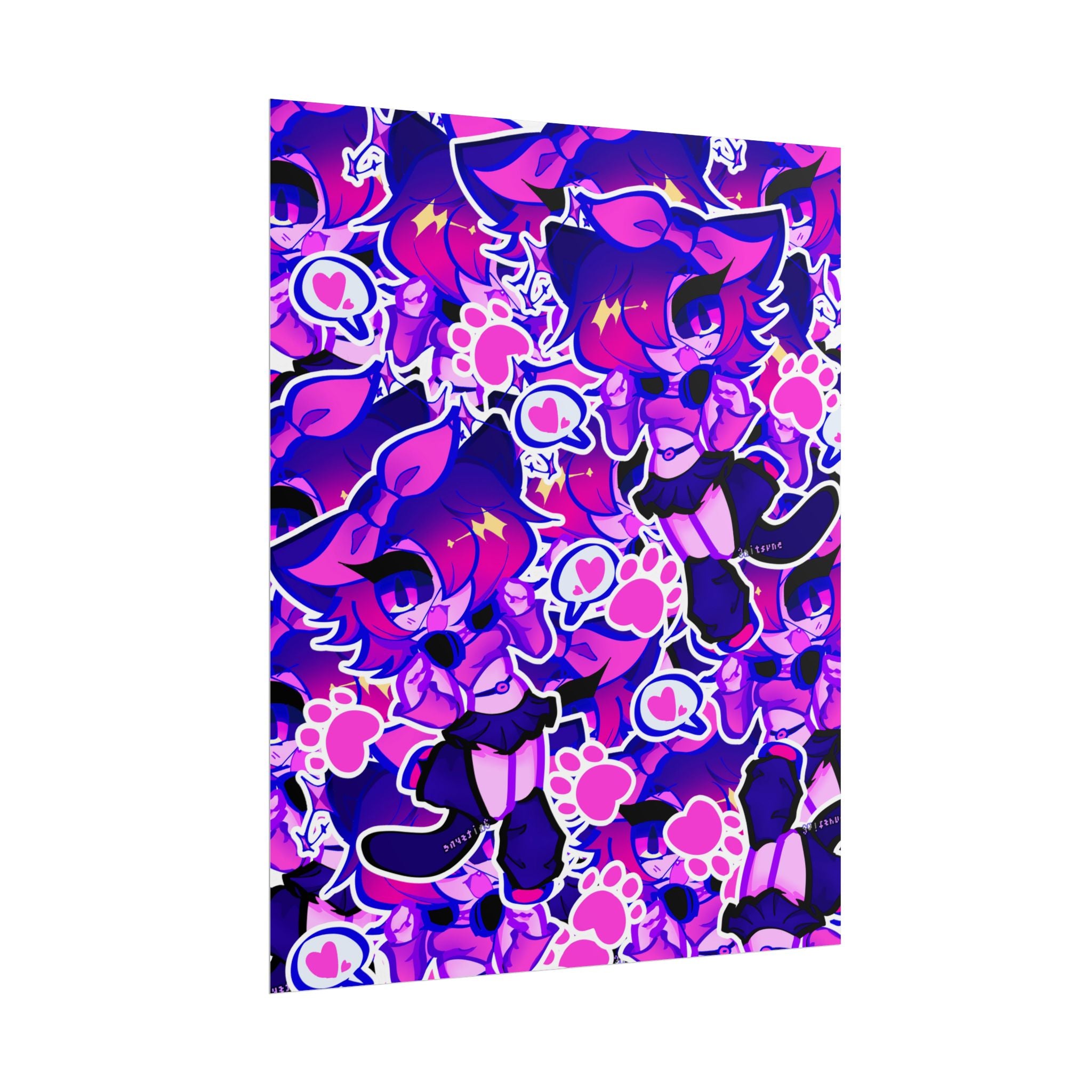 Vibrant Vixie Poster