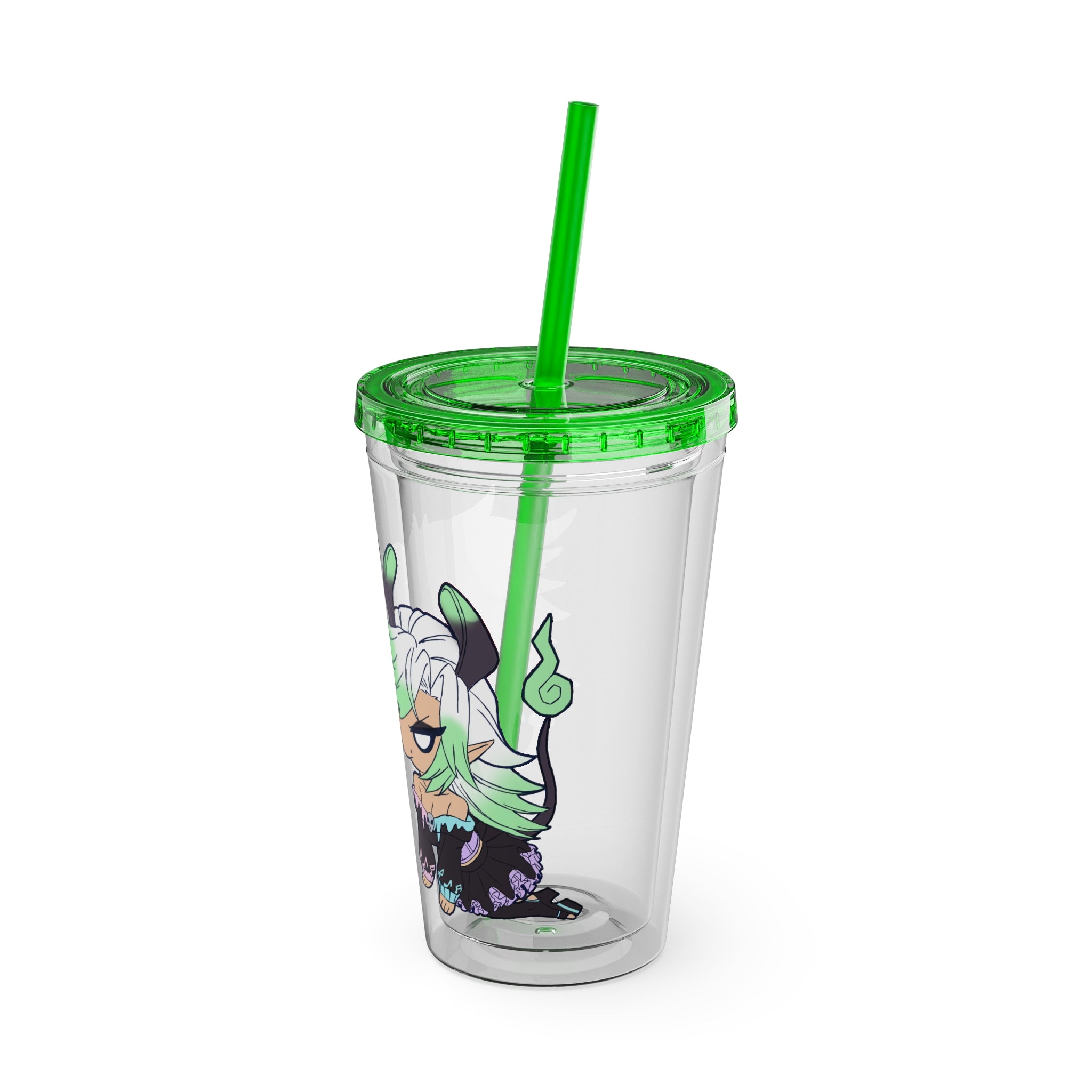 TwylaStyx "Om Nom" Acrylic Tumbler