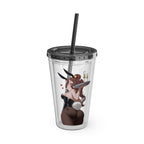 Haru-Haru "Bunny on the Rocks" Acrylic Tumbler