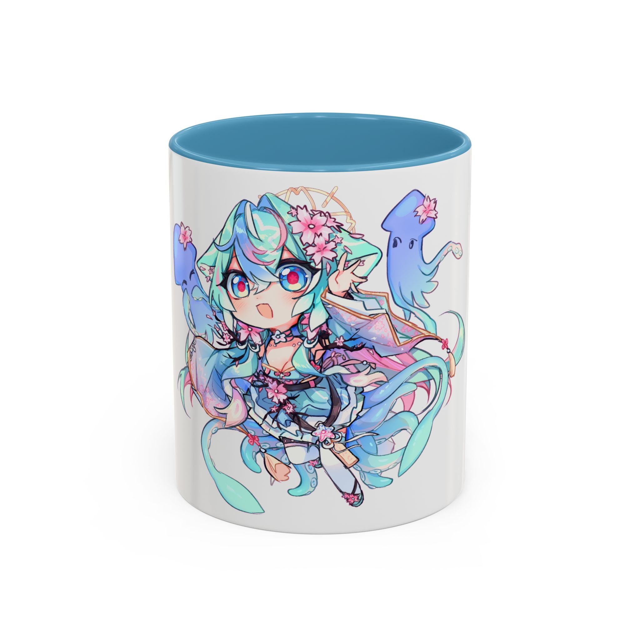 Eggie Weggie "Squid Friends" Accent Mug