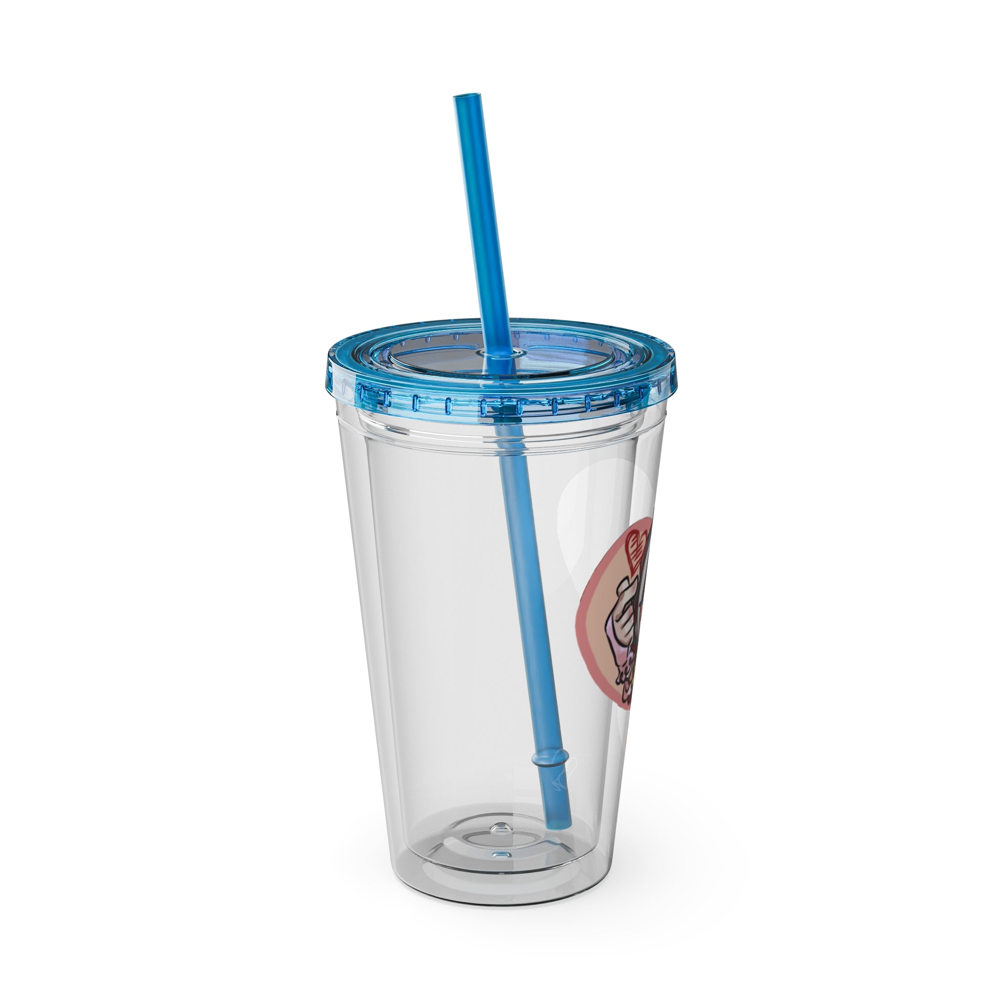 Vatsun Kabuki "Hearts~" Acrylic Tumbler
