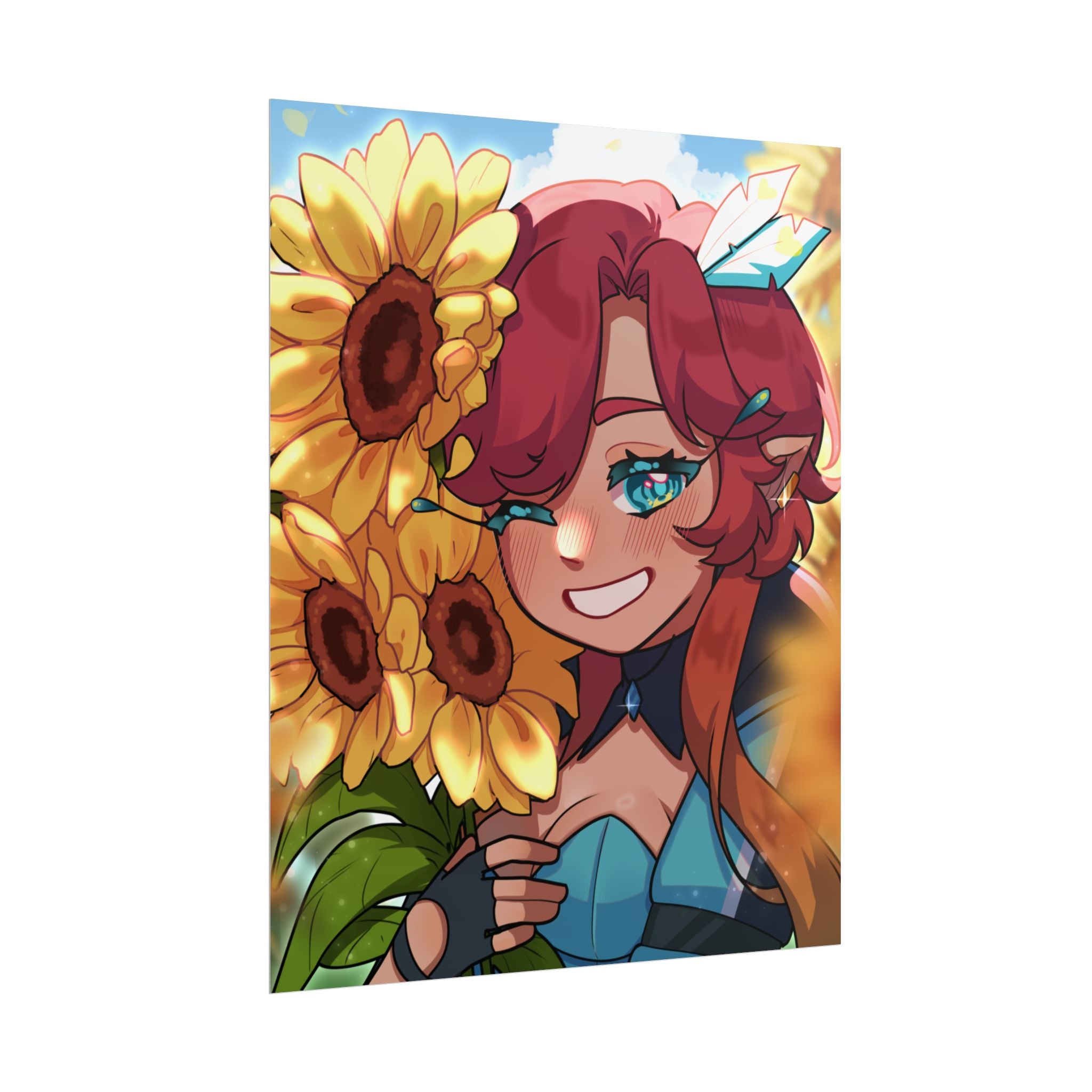 Pheonix Kadi "Sunflower Love" Print