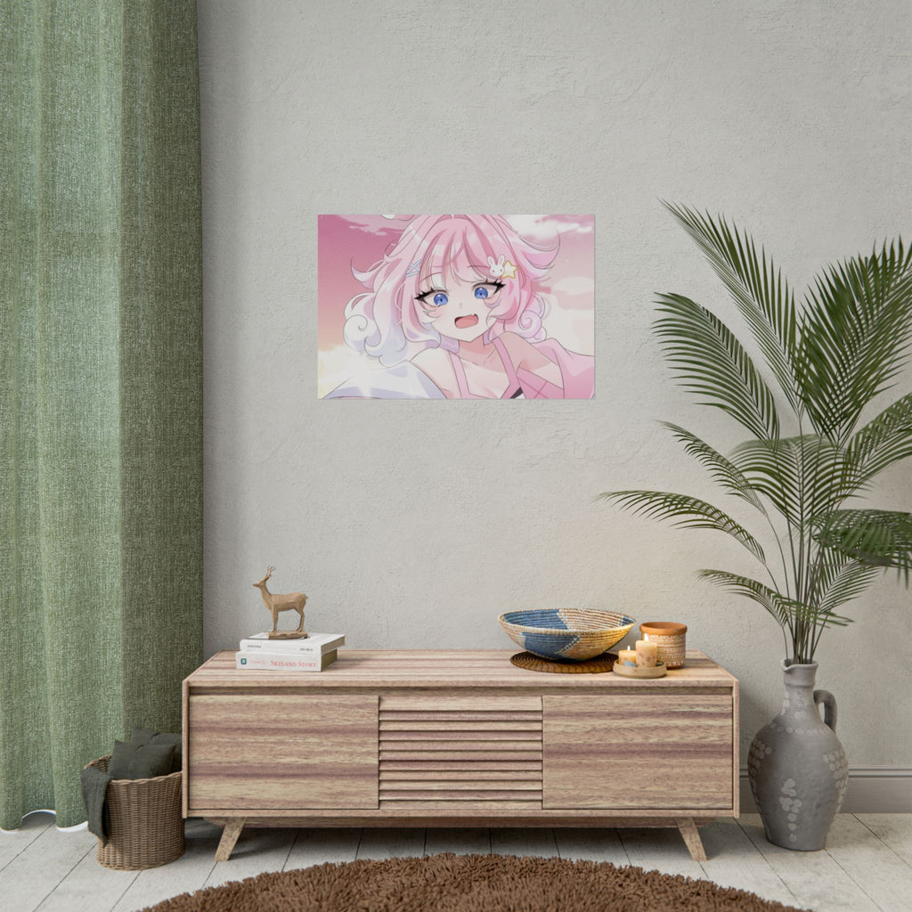 NyoomiePiyu Pink Sky Poster