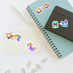 MajoraDragoon "Little Guys" Sticker Sheet