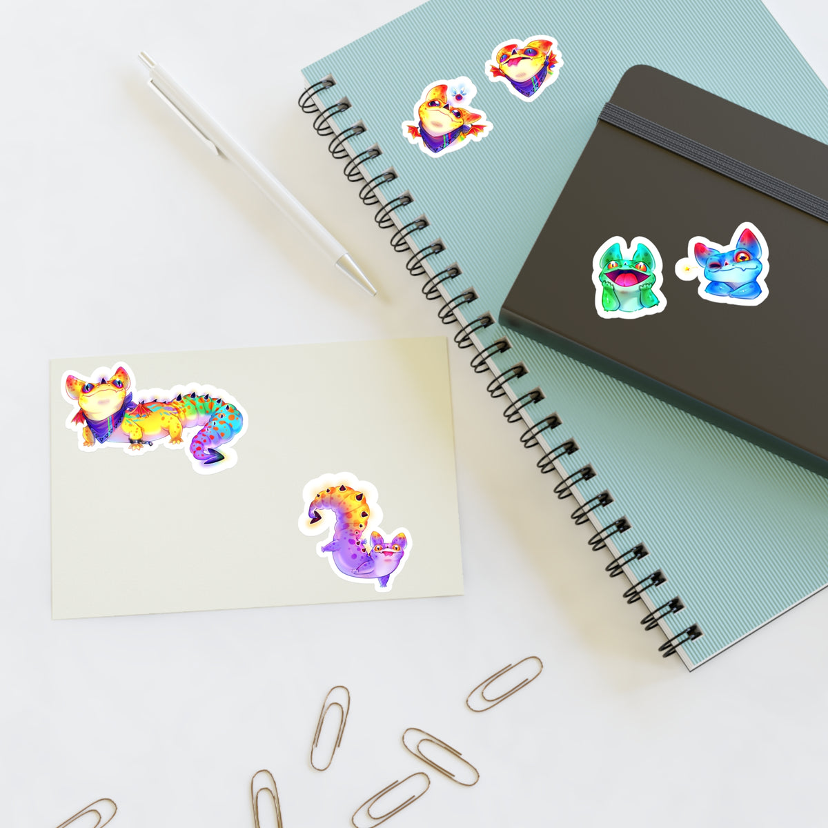MajoraDragoon "Little Guys" Sticker Sheet