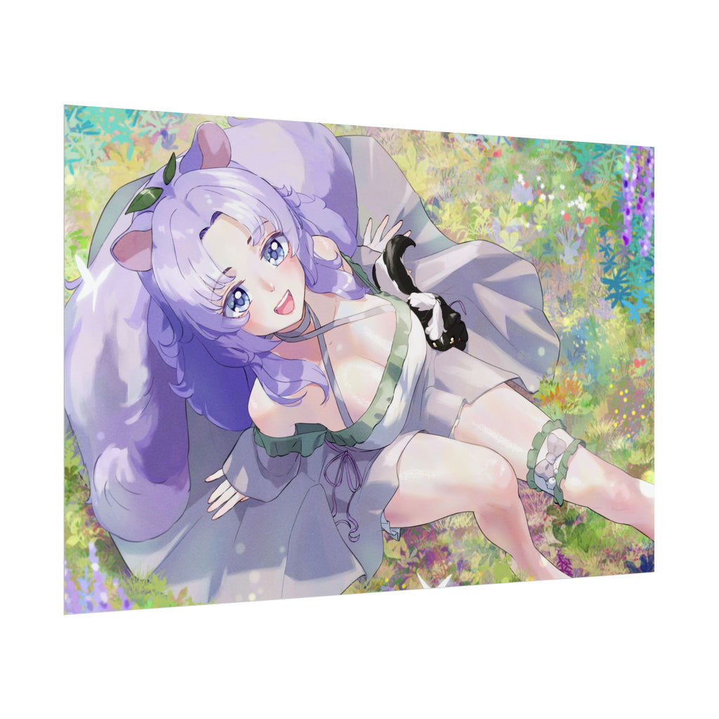 VerbenaVT "Garden Rest" Poster