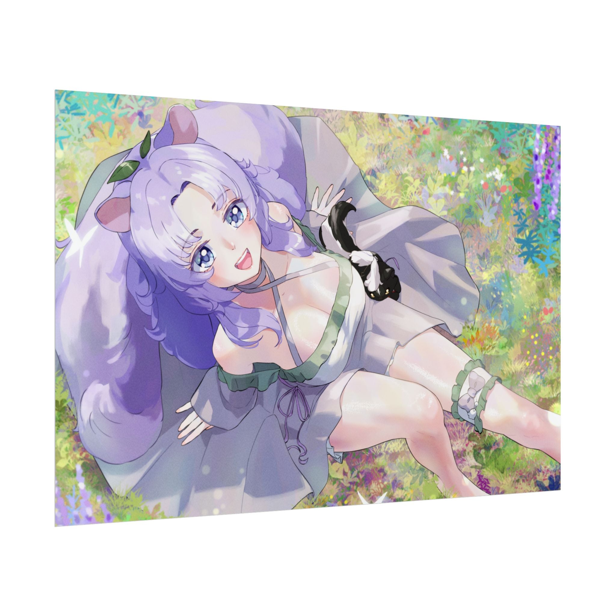 VerbenaVT "Garden Rest" Poster