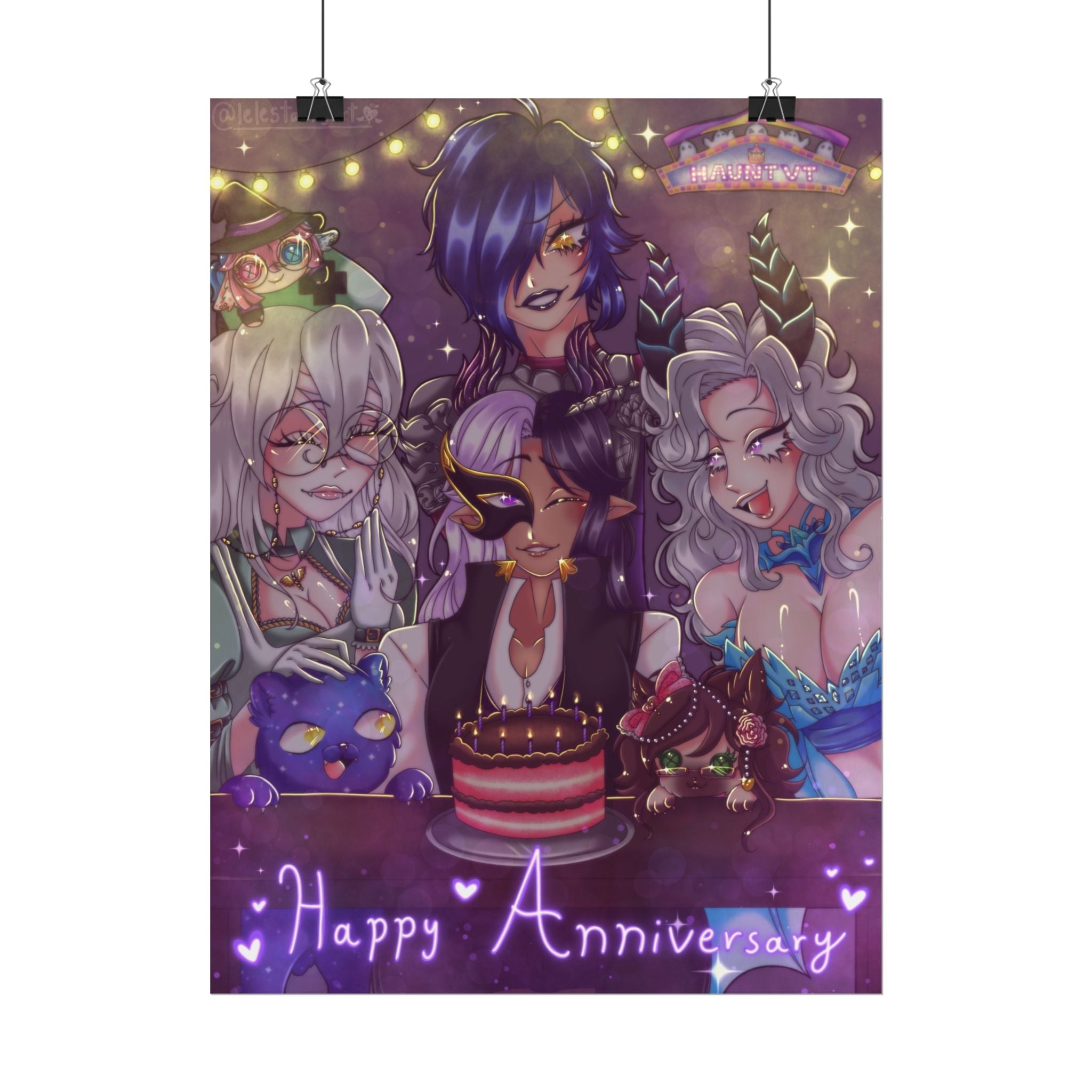 ArtemisCraft "Happy Anniversary!" Poster