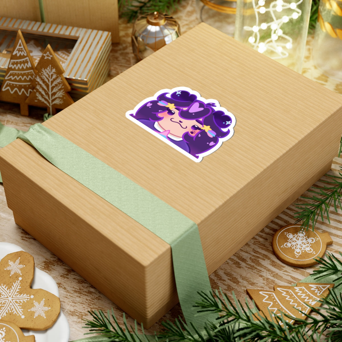 MysteryPup ":3" Sticker