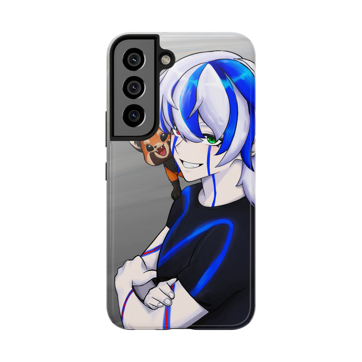 Ray Xash "Red Panda Companion" Phone Case