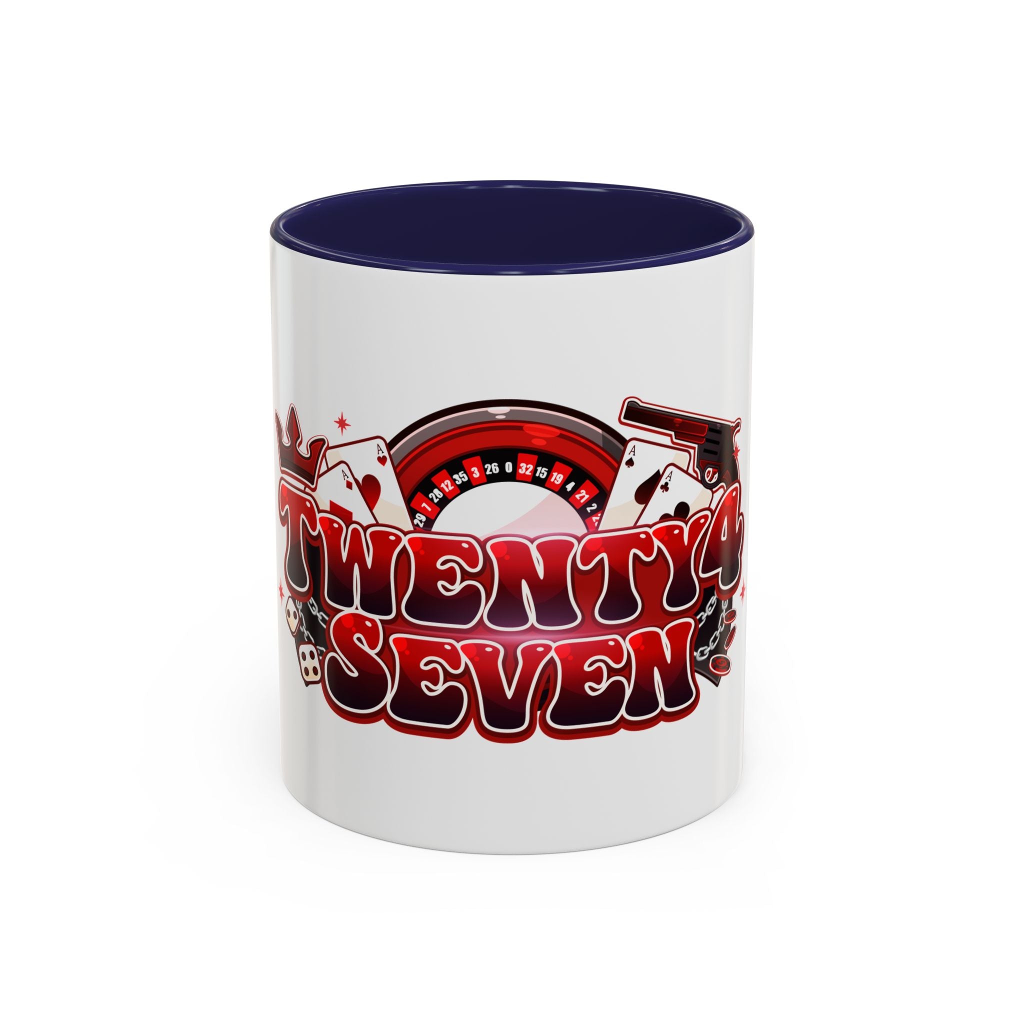 Twenty4Seven "Logo" Accent Mug