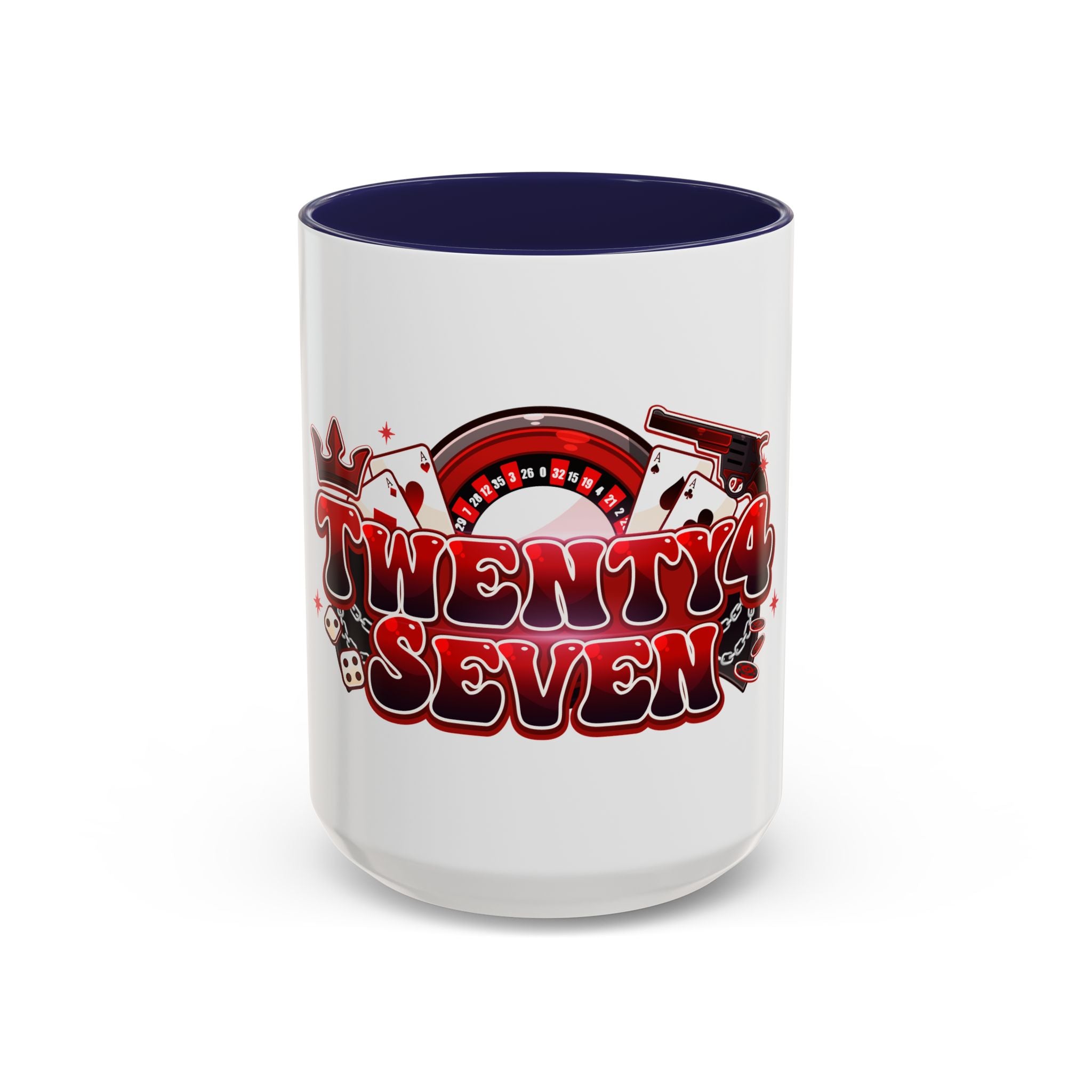 Twenty4Seven "Logo" Accent Mug