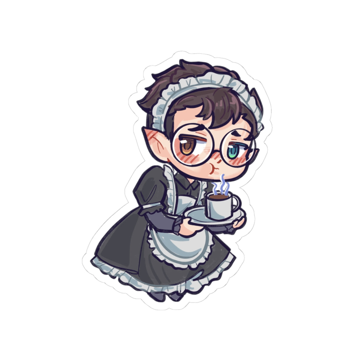 Loud_Lone "Maid" Sticker