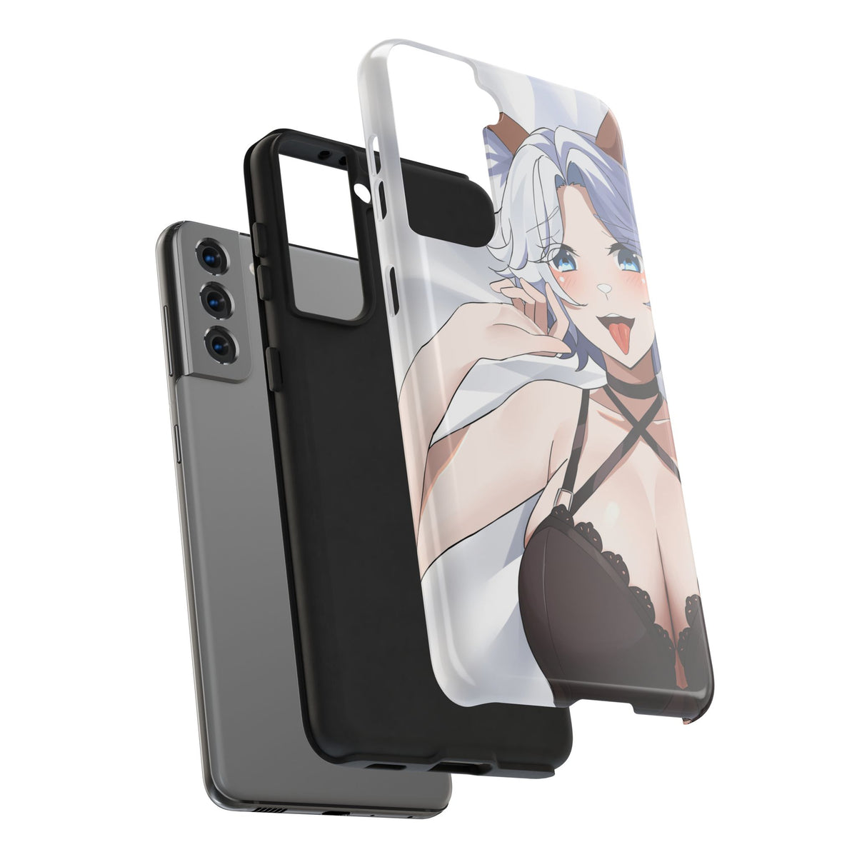 hauntedcorgi "Tongue Out" Phone Case