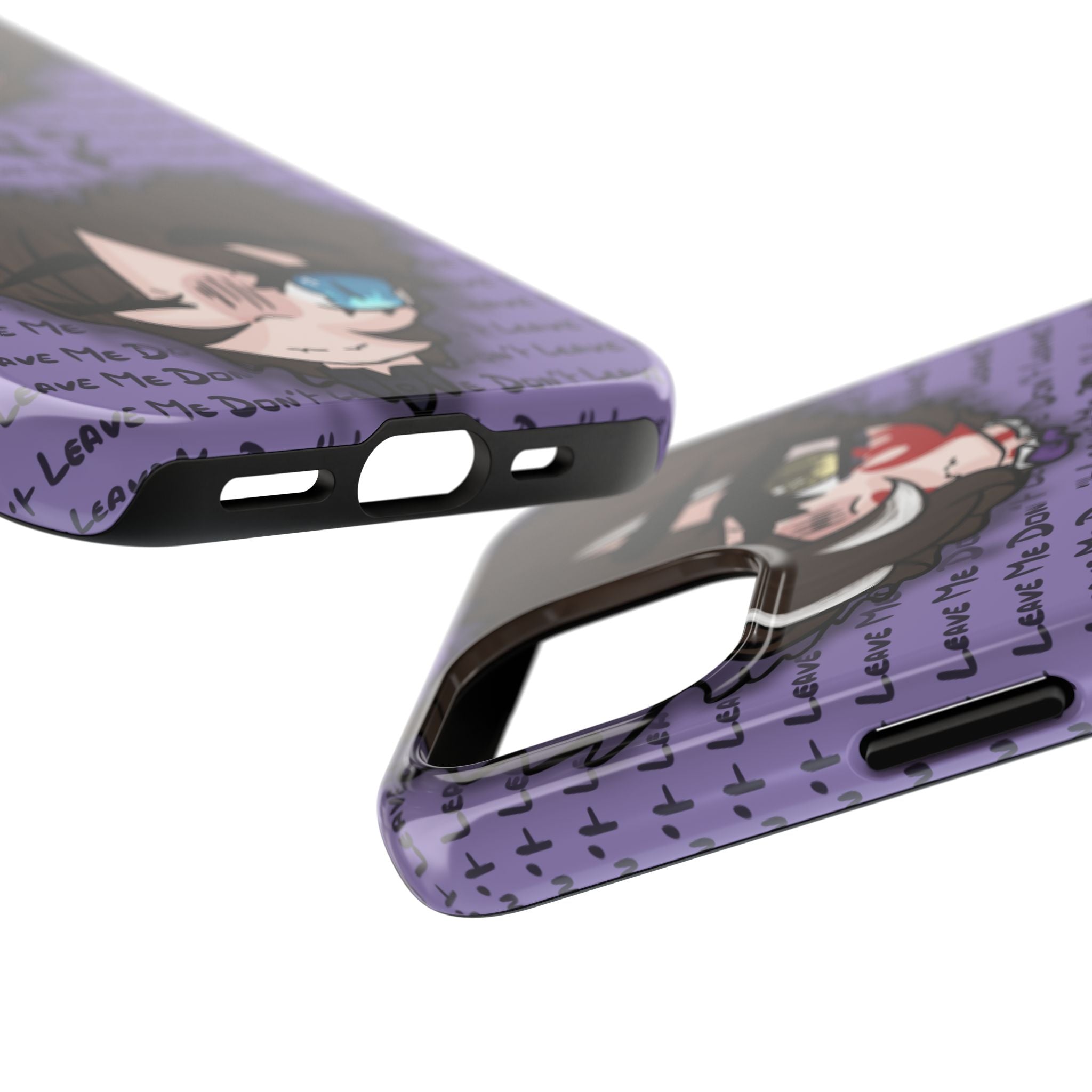 Renée Lysobore "Me or Them" Phone Case