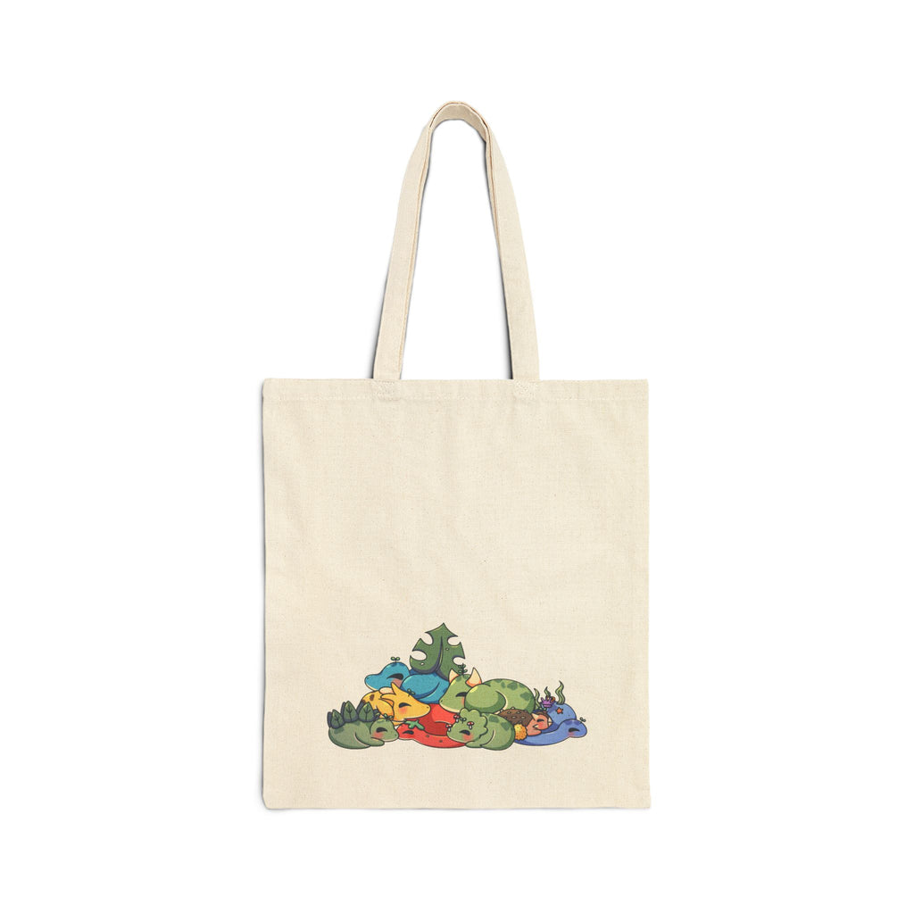 DinoSpr0ut "Family Nap" Tote Bag