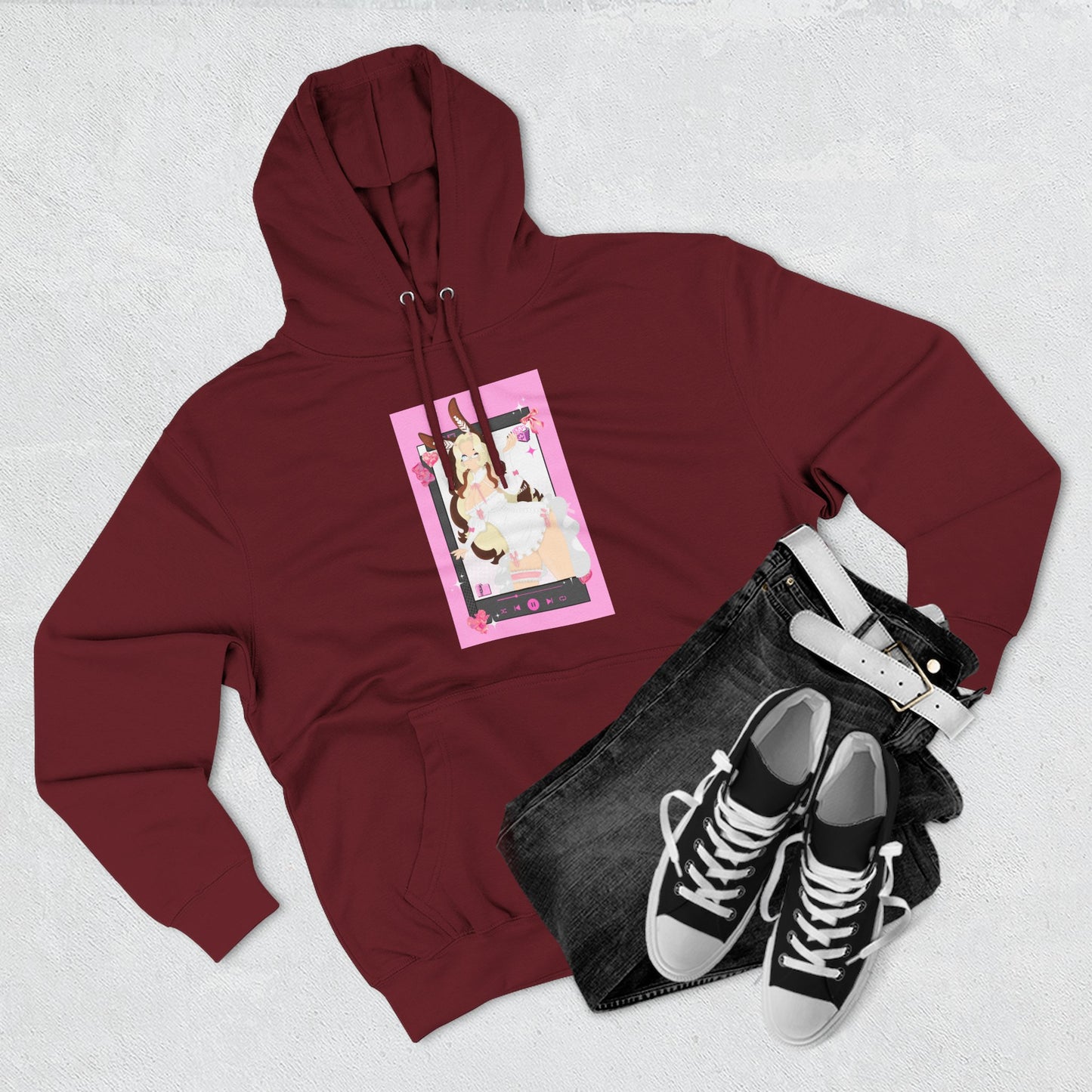 Lady Latte Music Hoodie