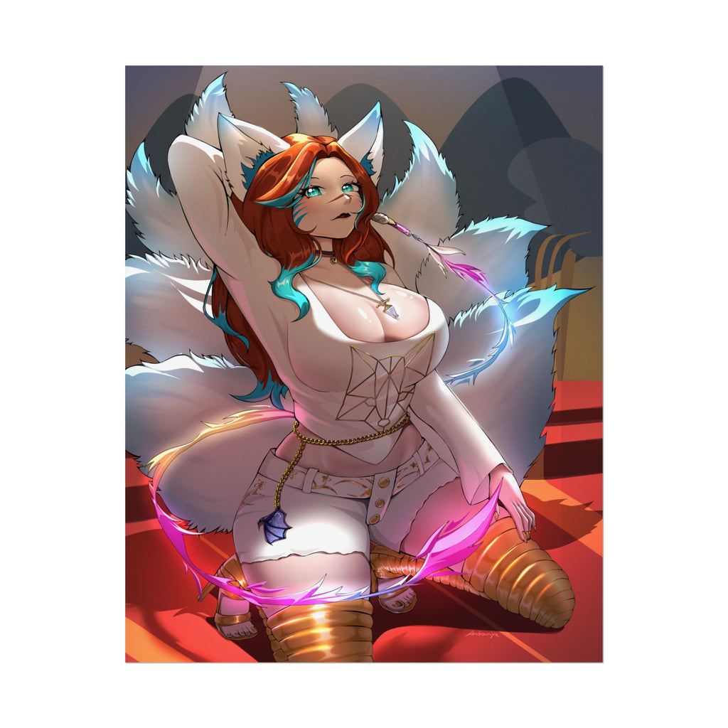 Luna Fujimaru "Radiant Vixen" Poster