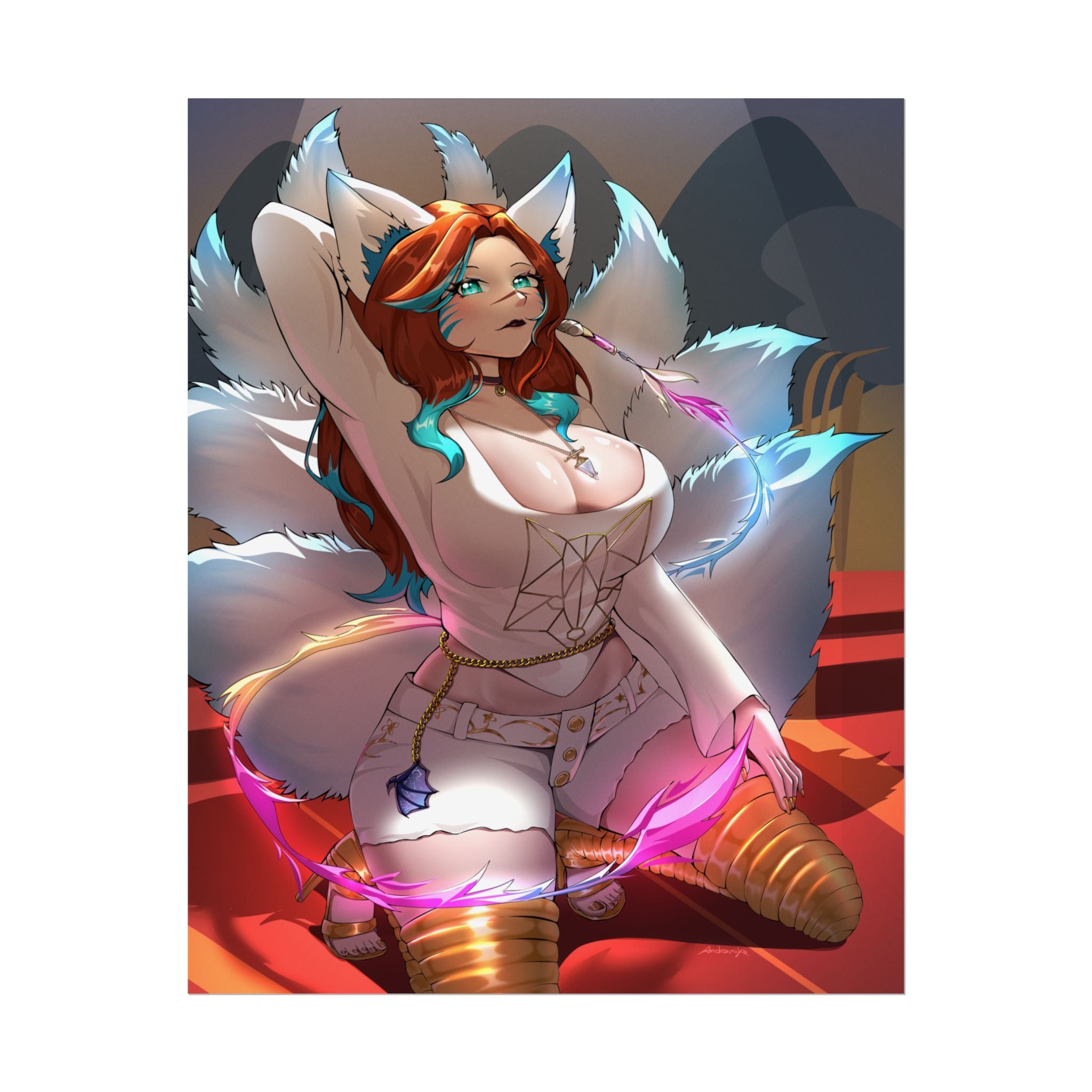 Luna Fujimaru "Radiant Vixen" Poster